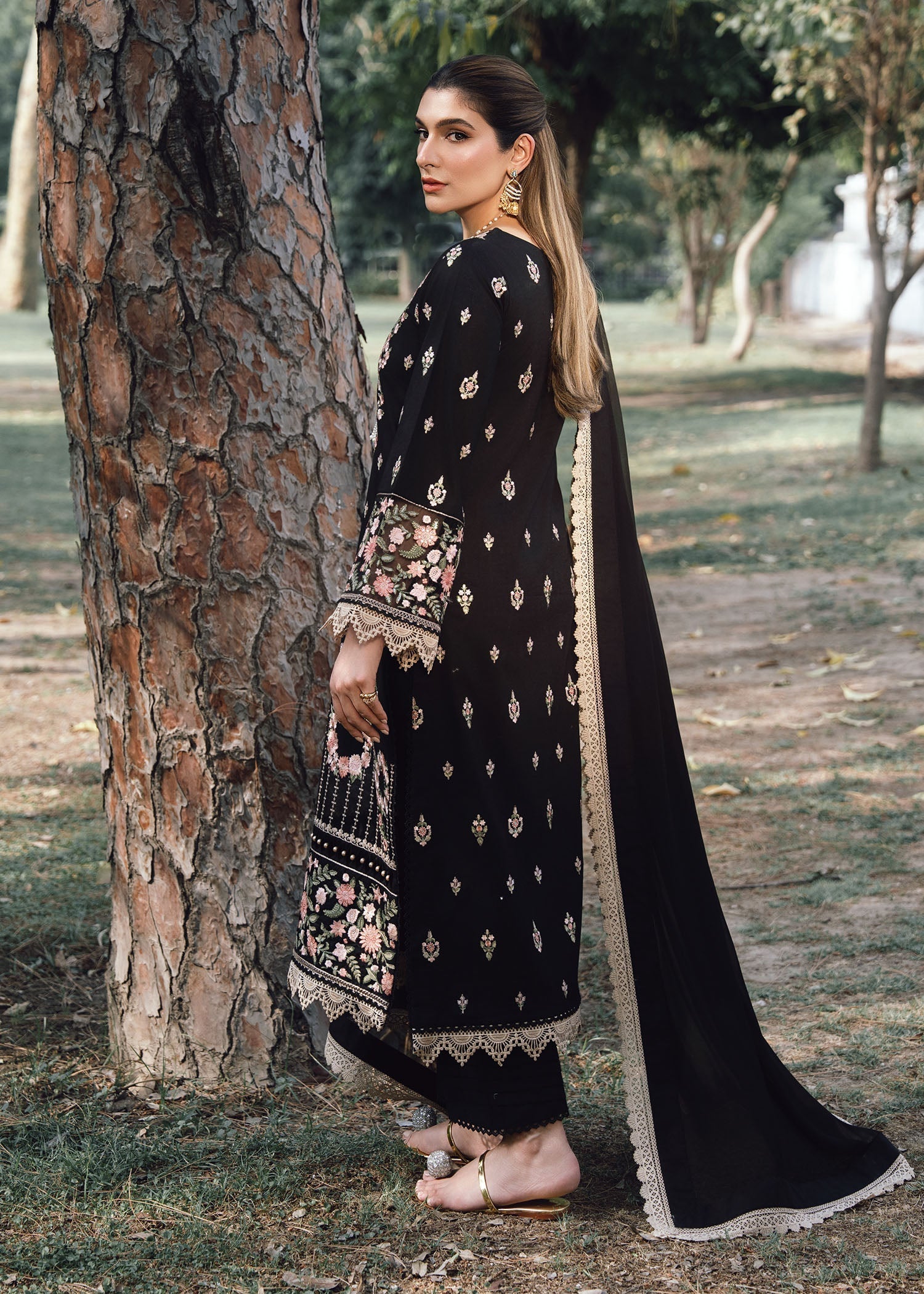 Rang-e-Haya Vivara (Black) Women 3pcs