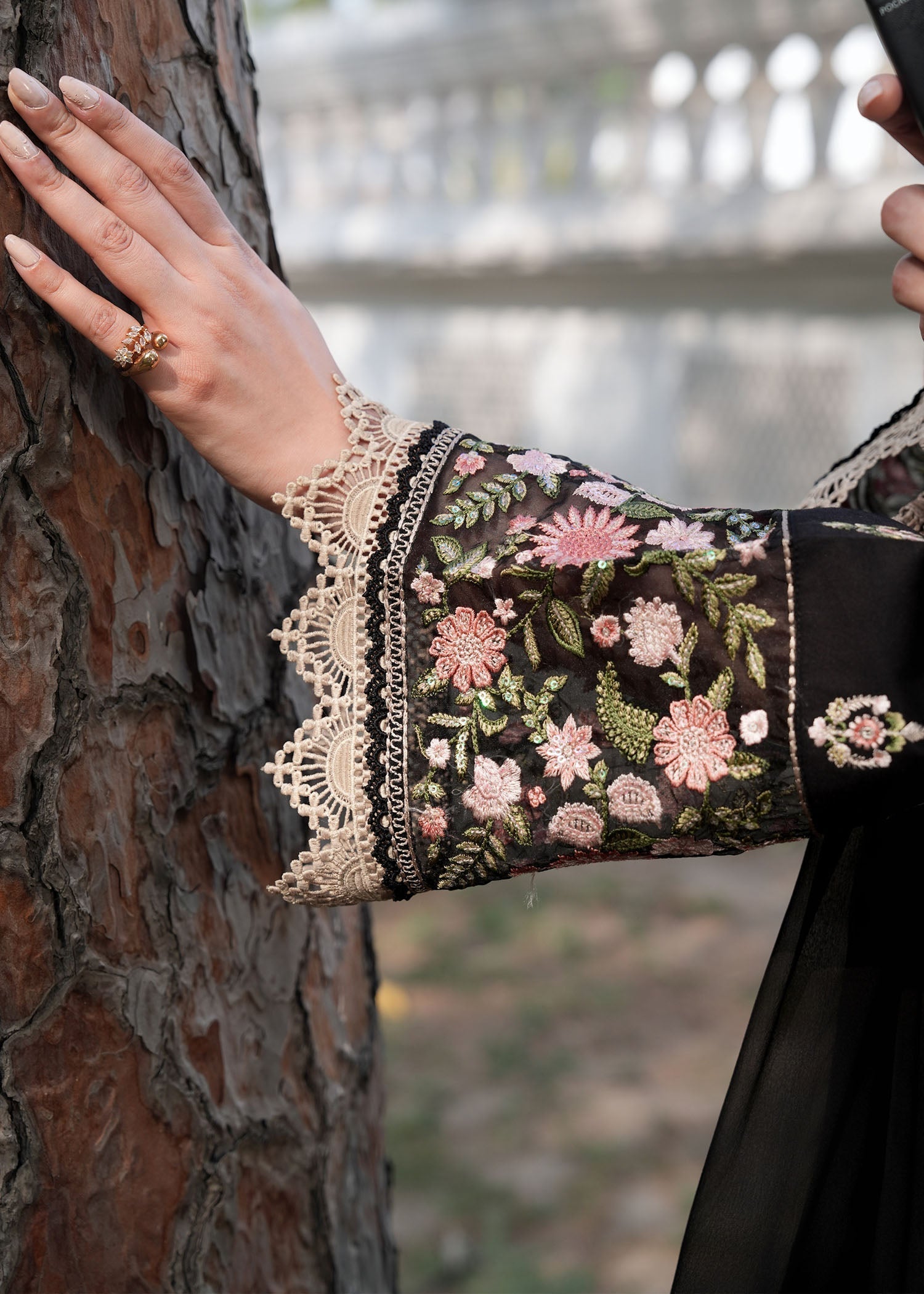 Rang-e-Haya Vivara (Black) Women 3pcs