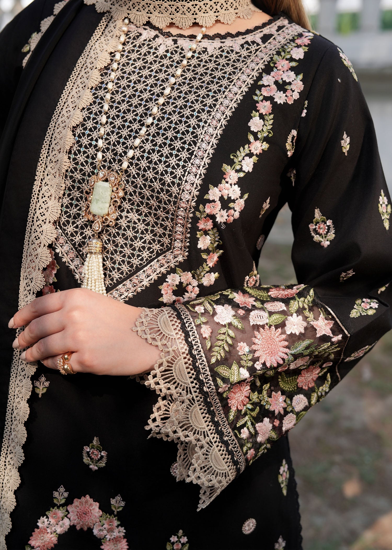 Rang-e-Haya Vivara (Black) Women 3pcs