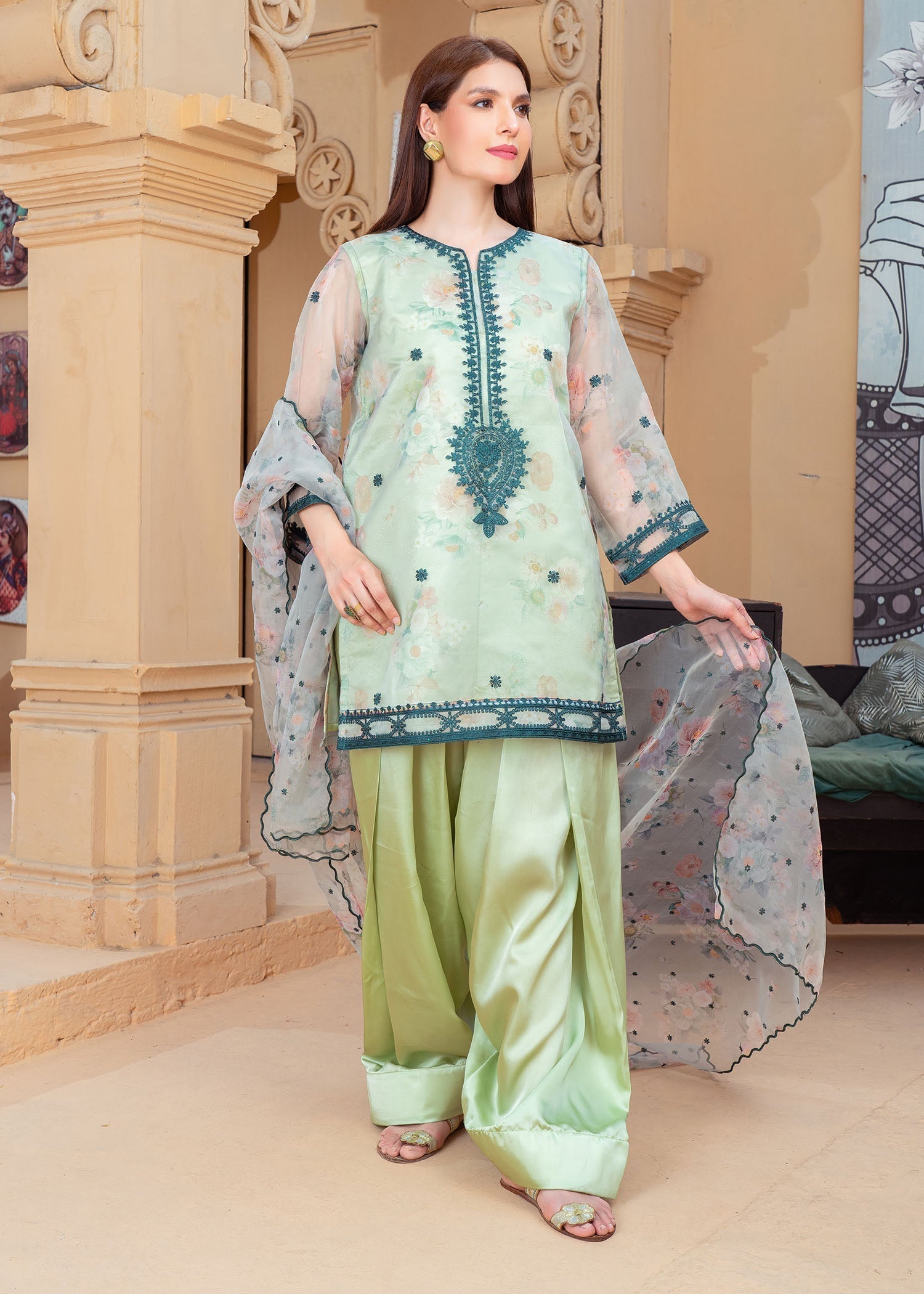 Noorma Kaamal Mera Farshi Jora NK FS 13 Women 3pcs