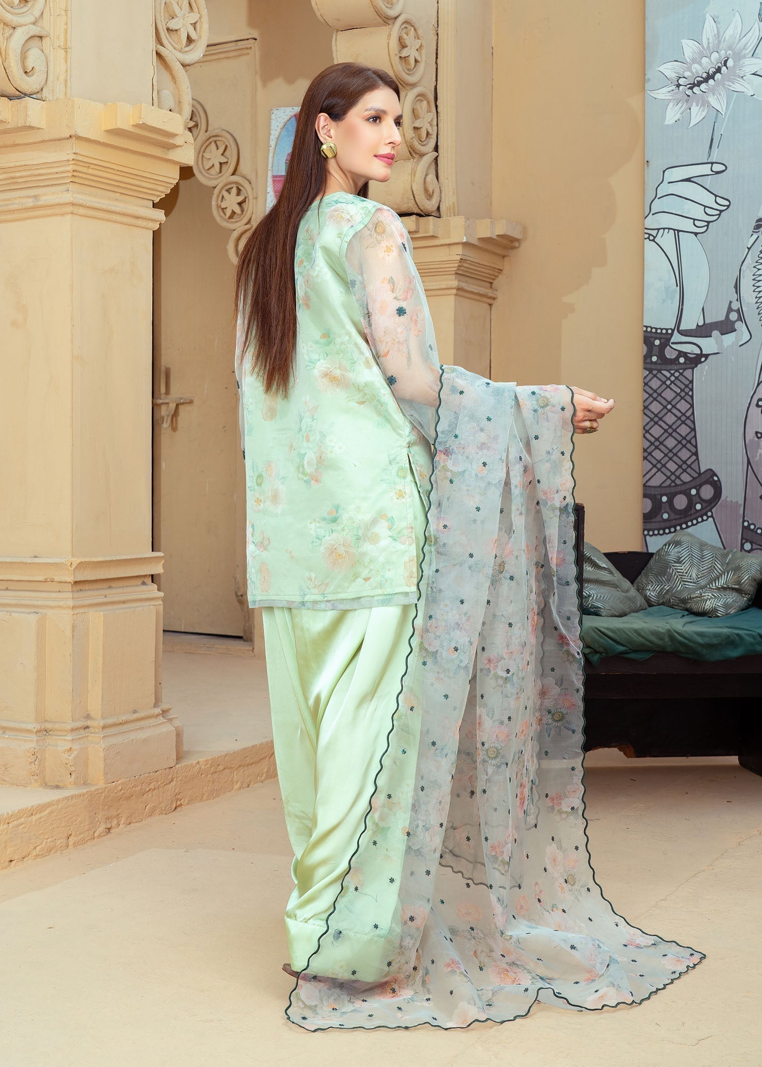 Noorma Kaamal Mera Farshi Jora NK FS 13 Women 3pcs