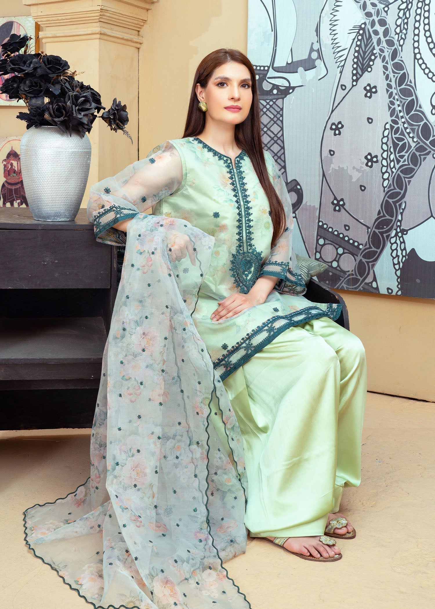 Noorma Kaamal Mera Farshi Jora NK FS 13 Women 3pcs