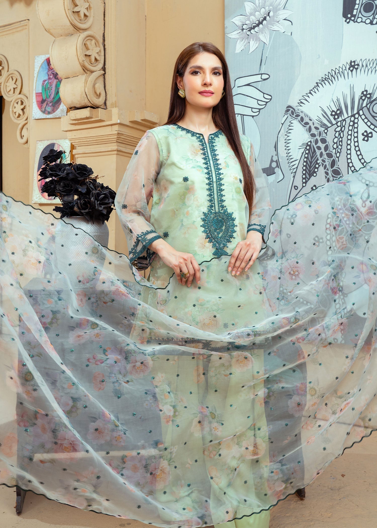 Noorma Kaamal Mera Farshi Jora NK FS 13 Women 3pcs