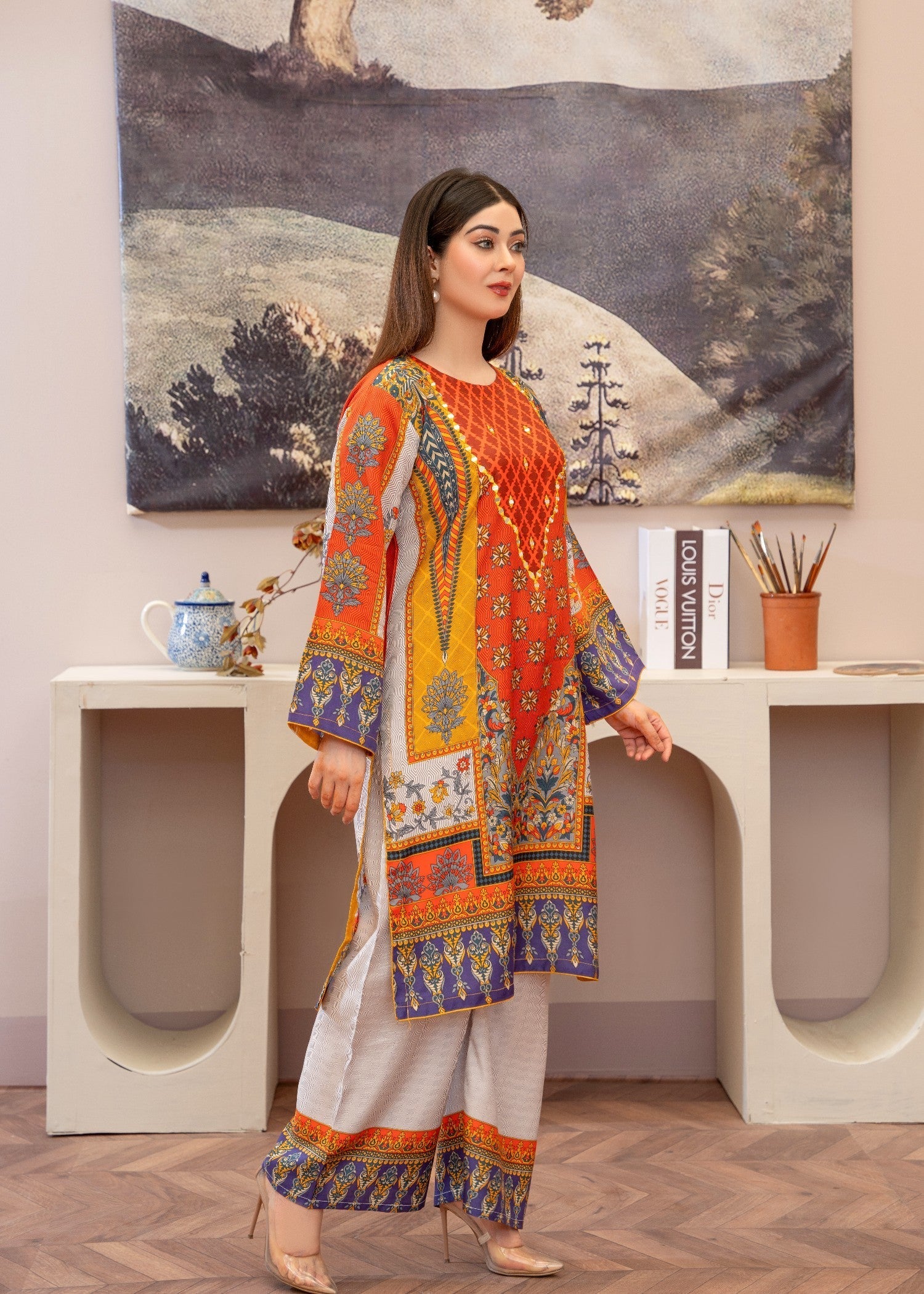 Zeenat & Zoha Mehrunisa Women 2pcs