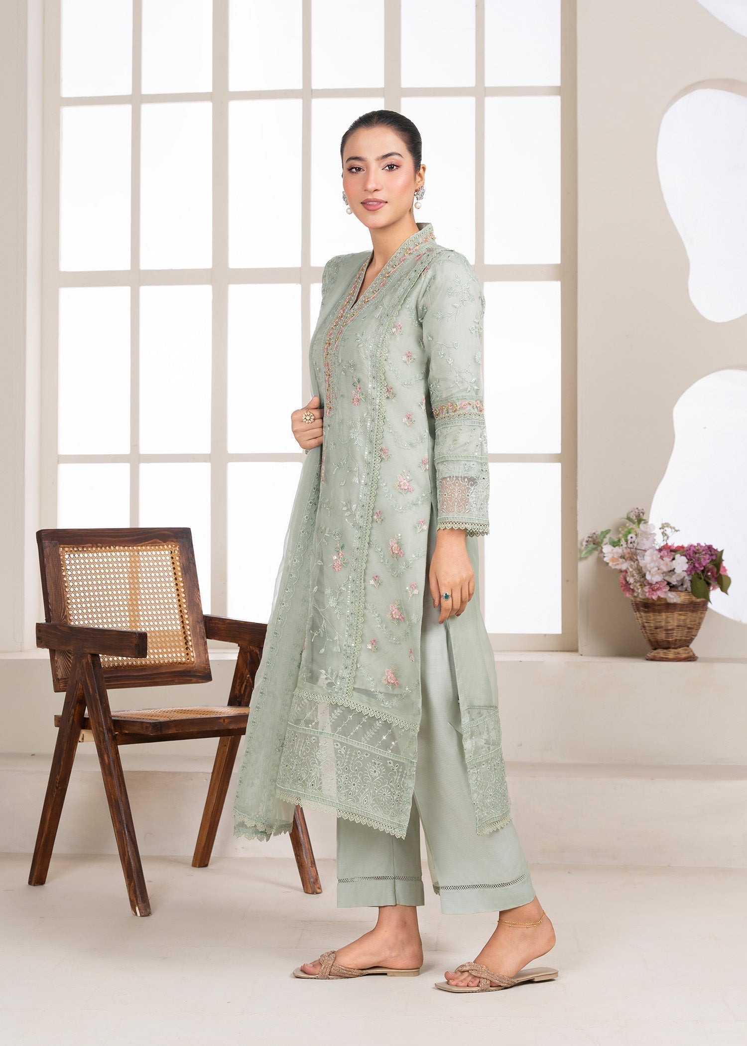 Bin Tayyab (BT006111 PST7) Women 3pcs