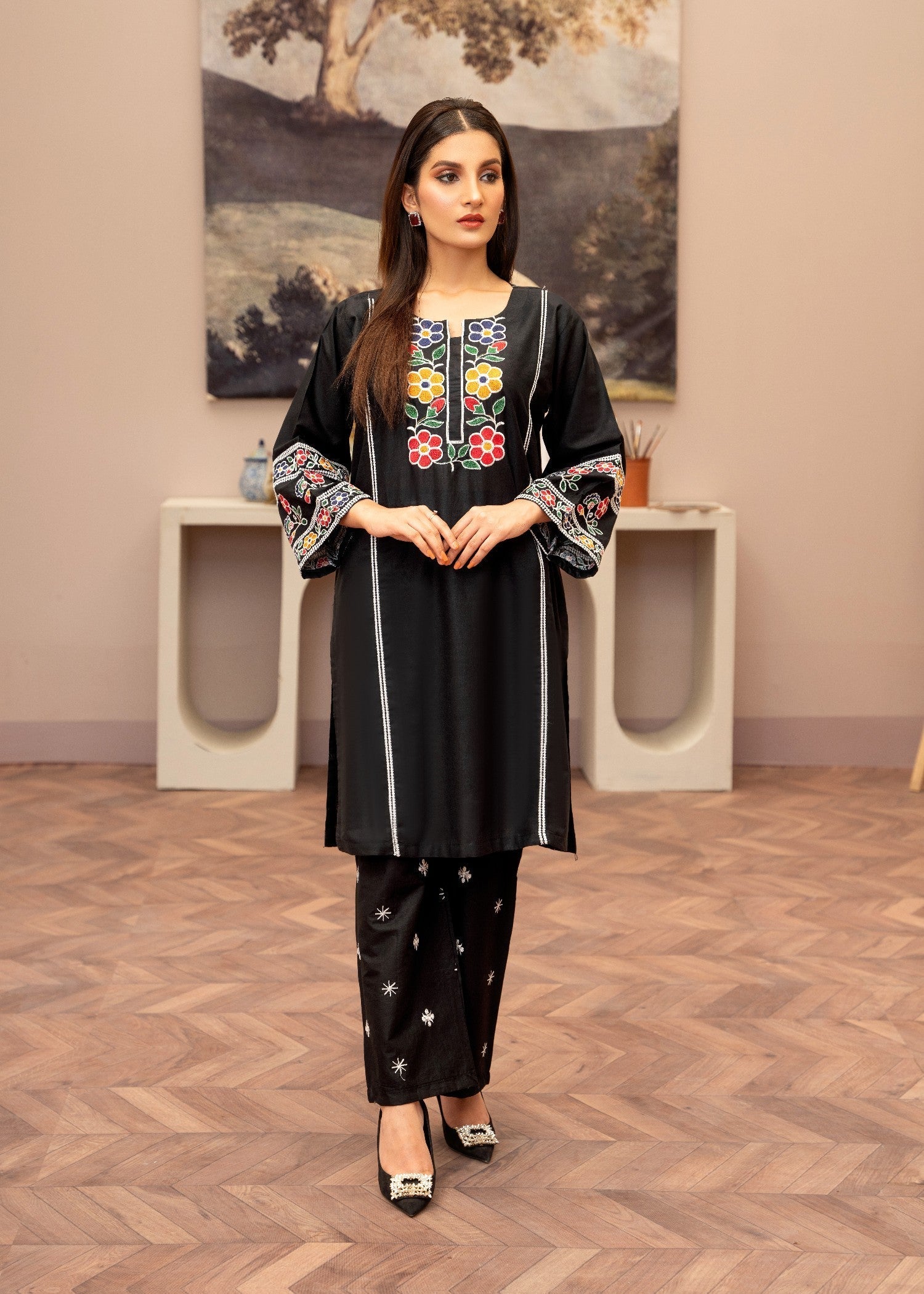 Zeenat & Zoha GULAAB KARI Women 2pcs