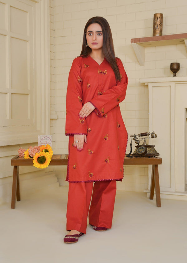 Era By Fiya Rang e Atish Stitched Women 2pcs