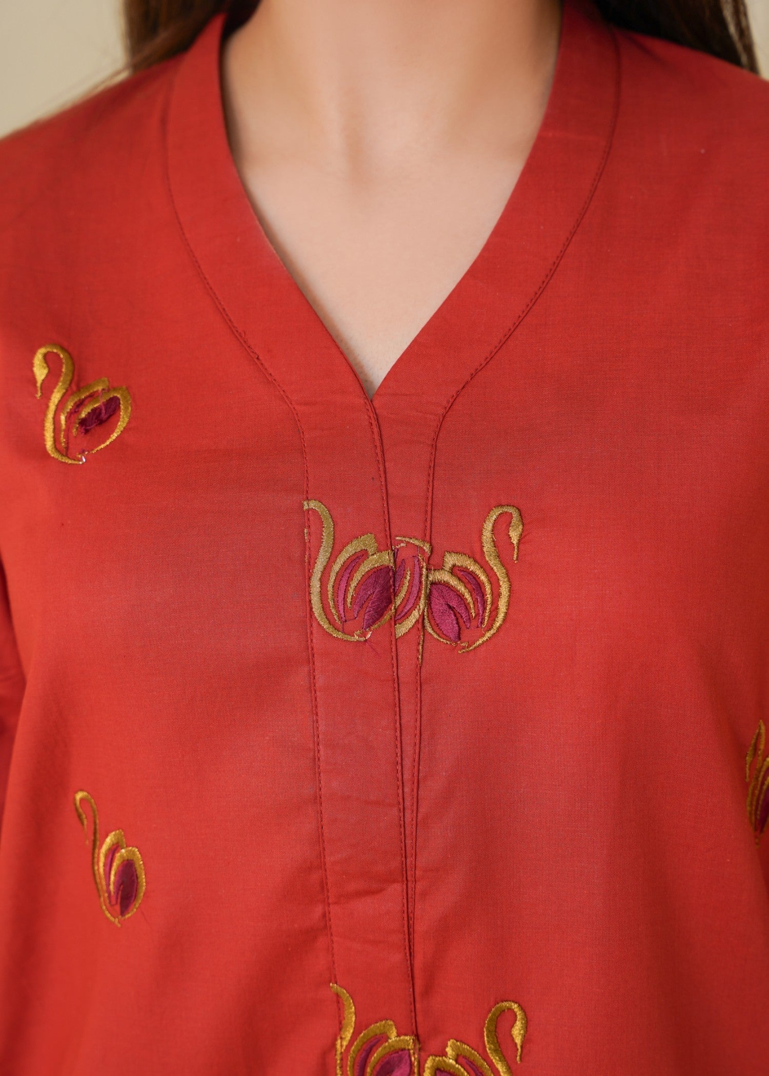 Era By Fiya Rang e Atish Stitched Women 2pcs