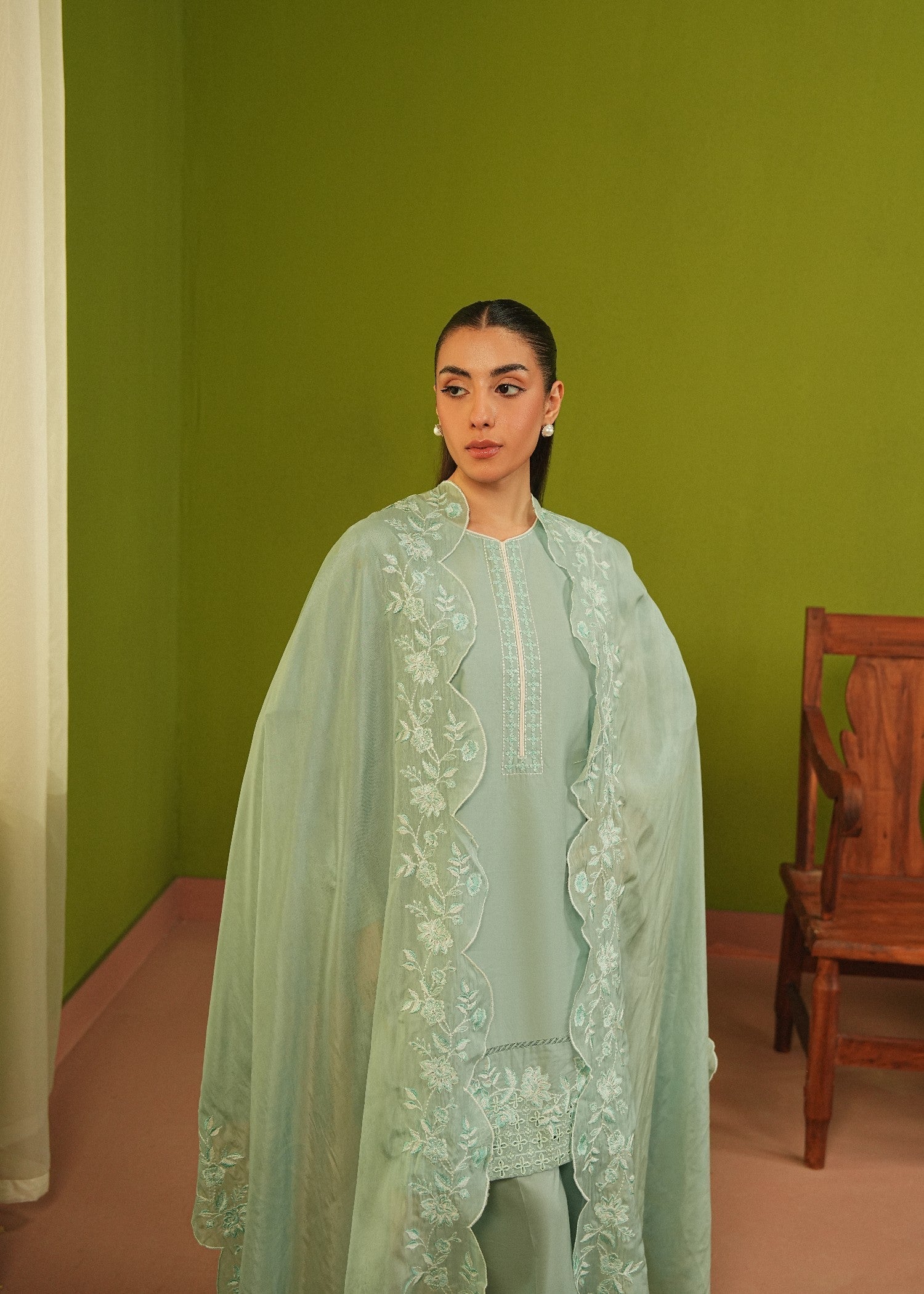 Mannat Pistachio Women 3pcs