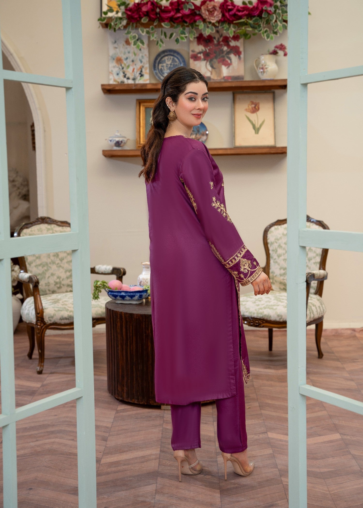 Zeenat & Zoha ROYAL EMBER Women 2pcs