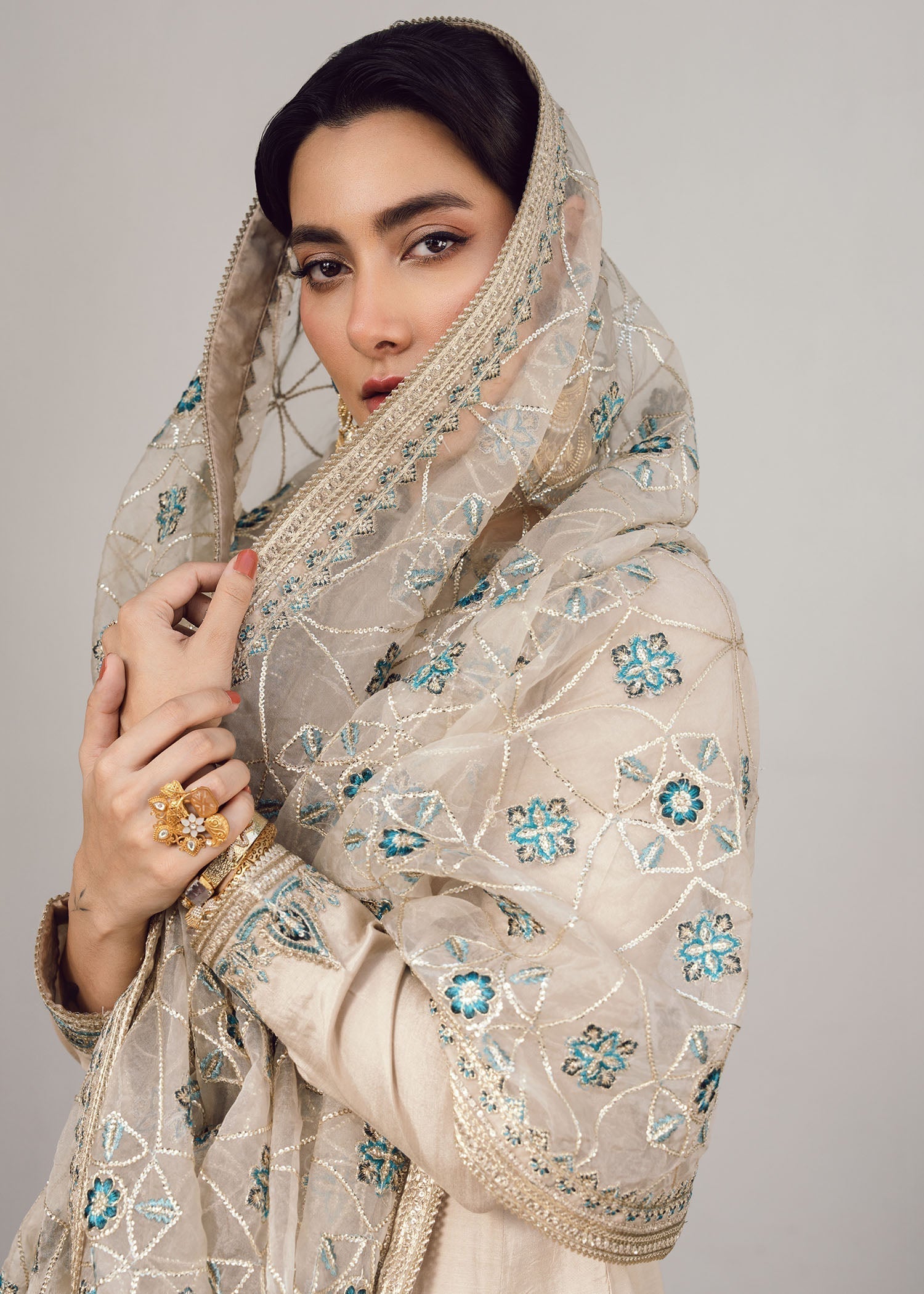 Rang-e-Haya Cynthia (Beige) Women 3pcs