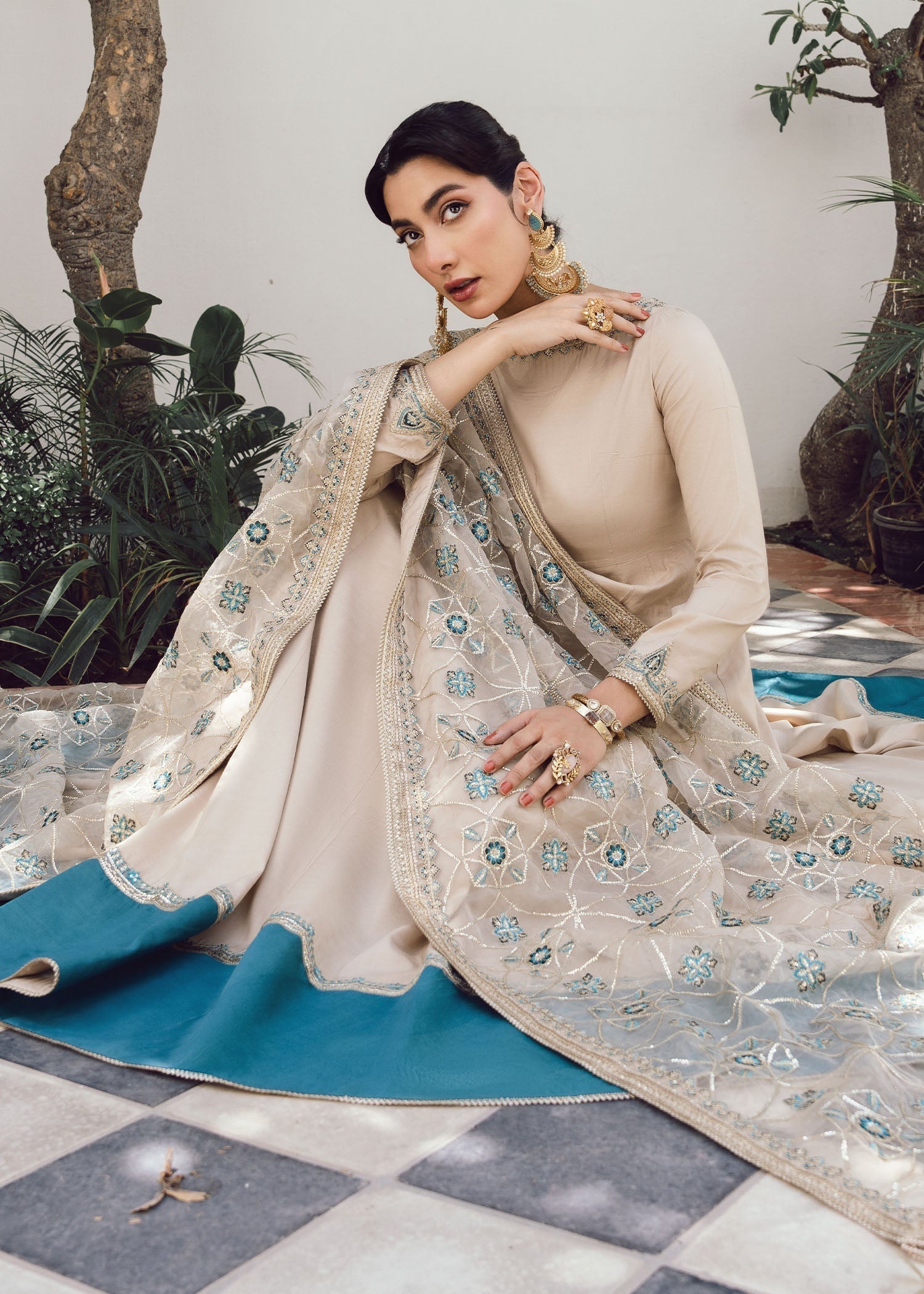 Rang-e-Haya Cynthia (Beige) Women 3pcs