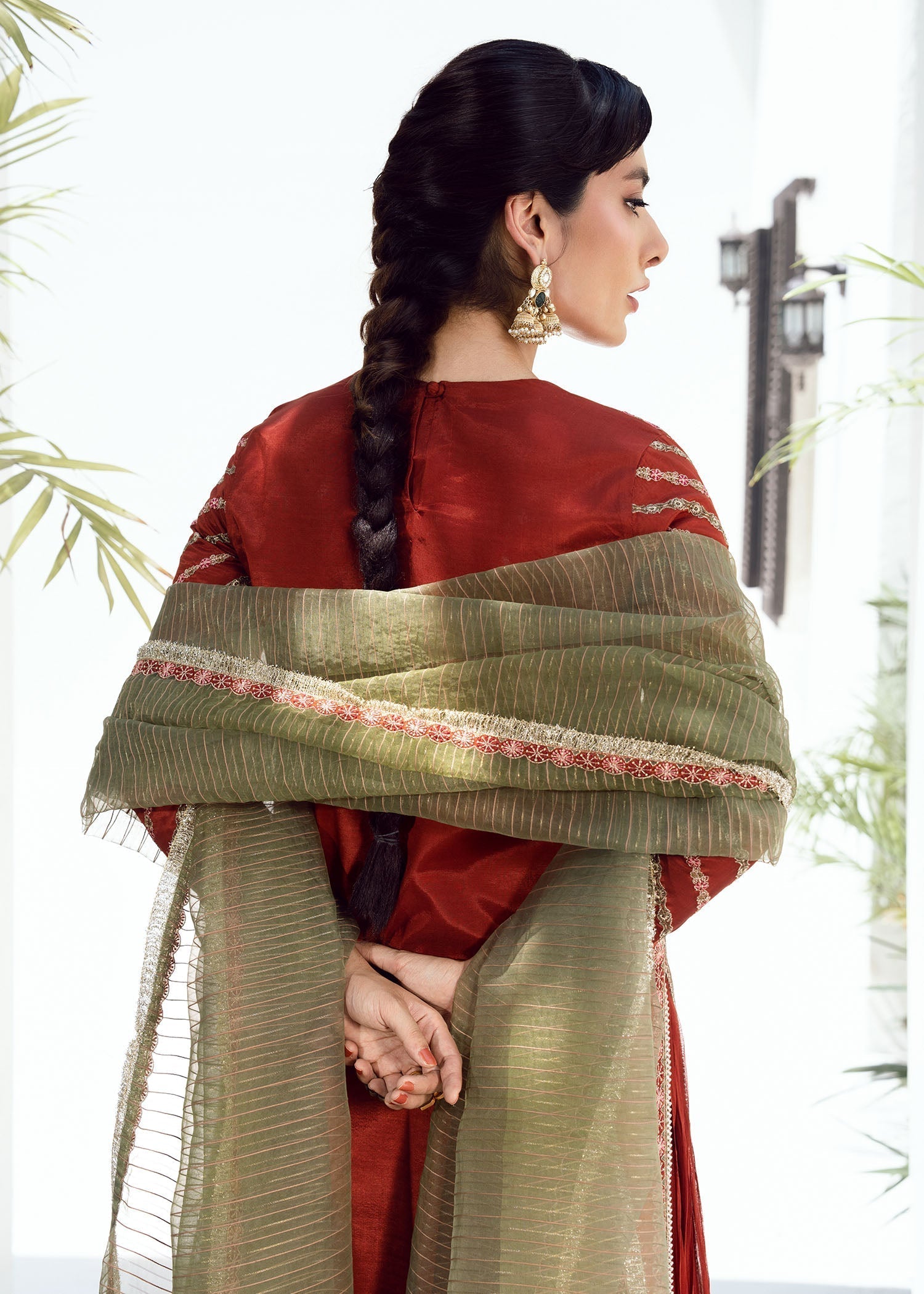 Rang-e-Haya Mary (Rust) Women 3pcs