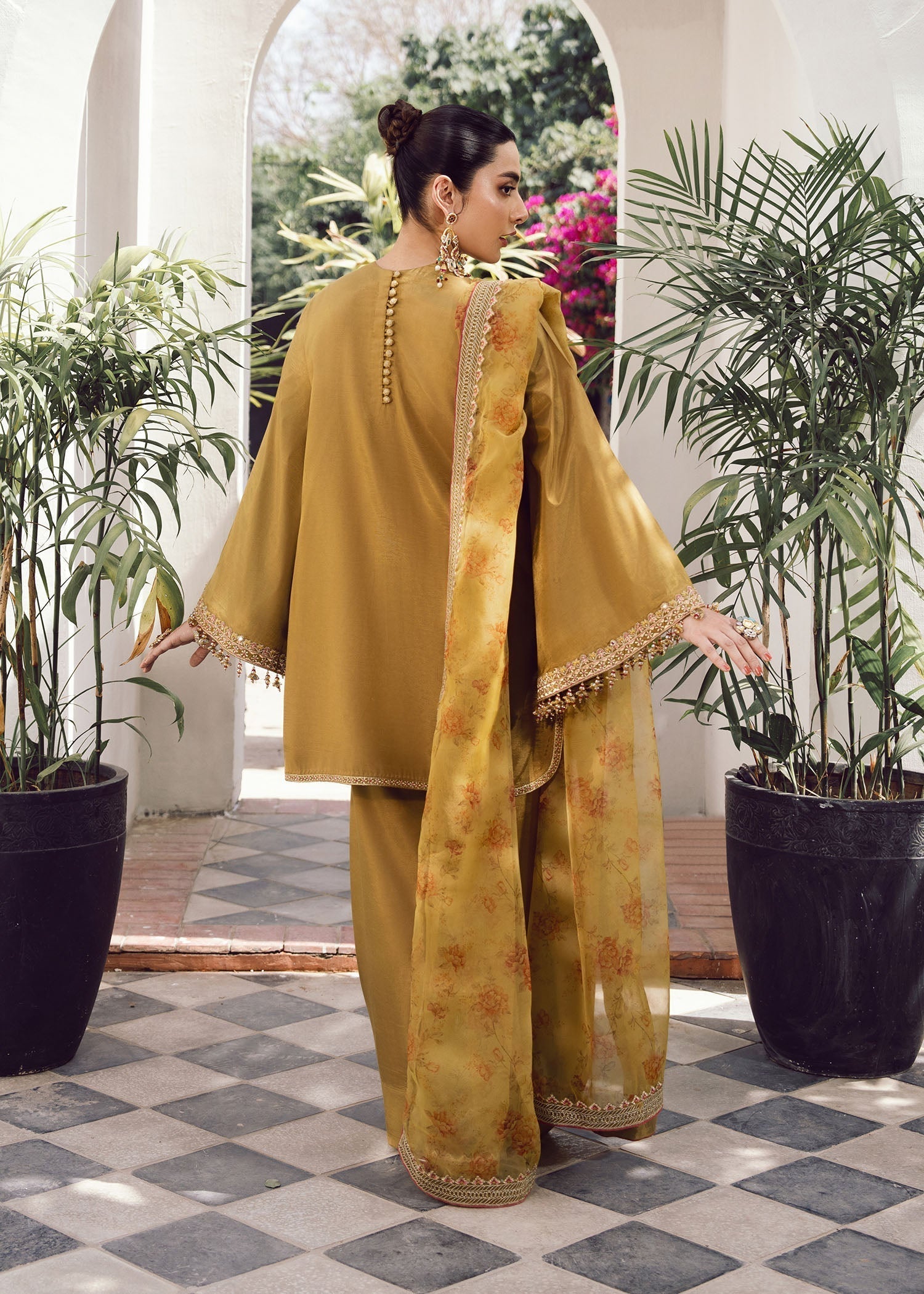 Rang-e-Haya Susan (Olive) Women 3pcs