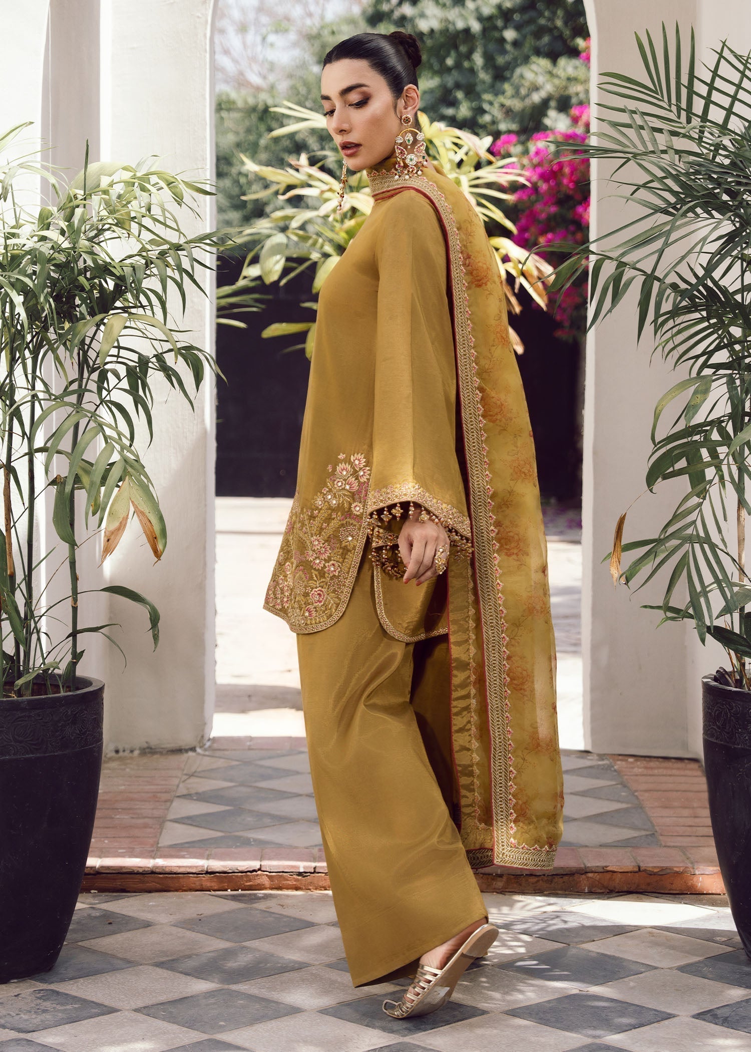 Rang-e-Haya Susan (Olive) Women 3pcs