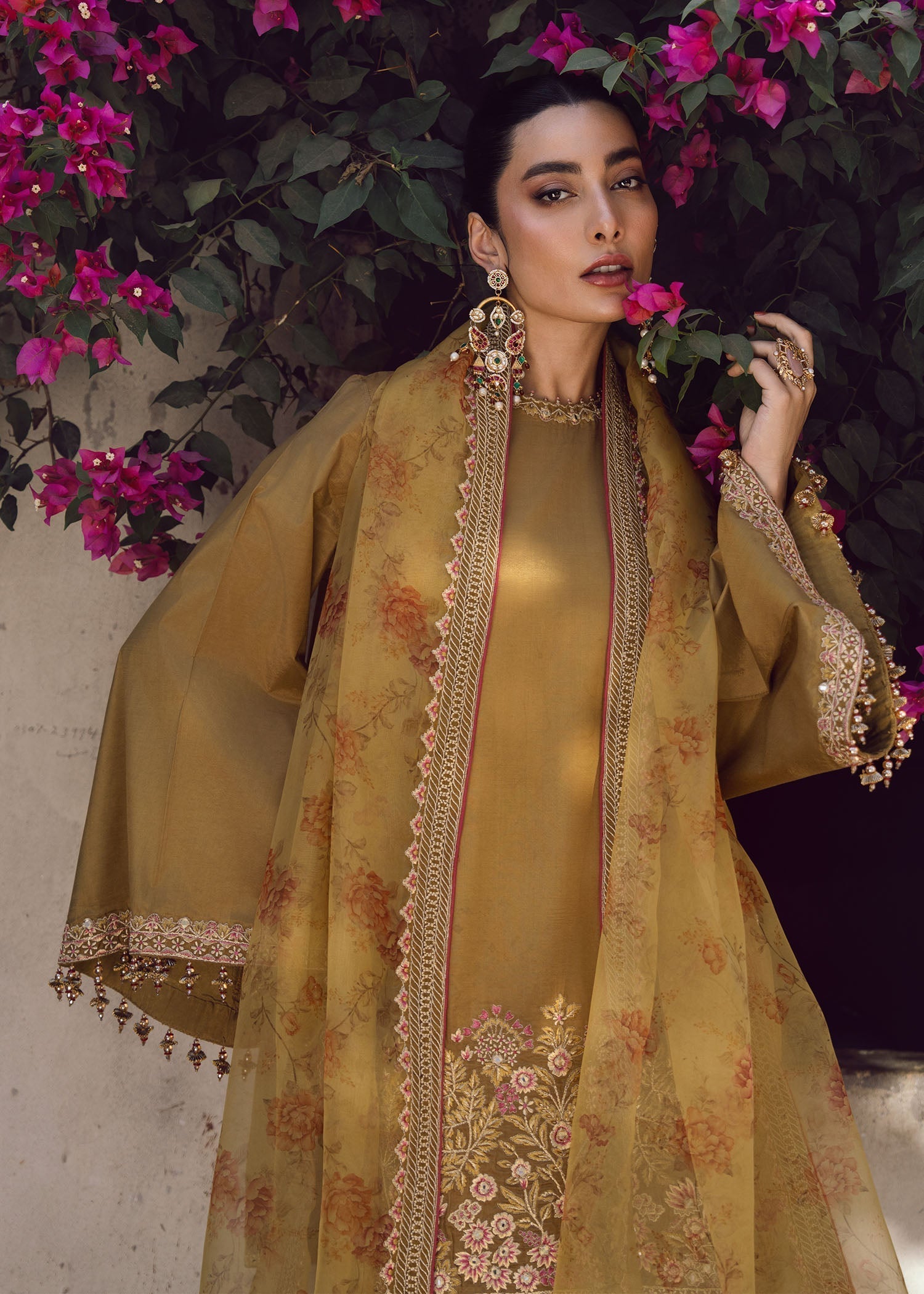 Rang-e-Haya Susan (Olive) Women 3pcs