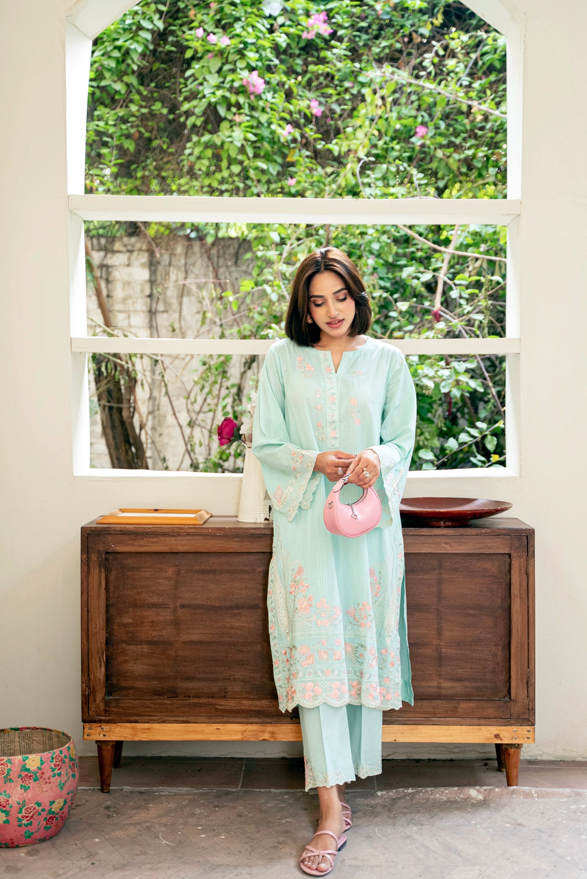 Lakhany Ready to wear Embroidered Co ords Women 2pcs