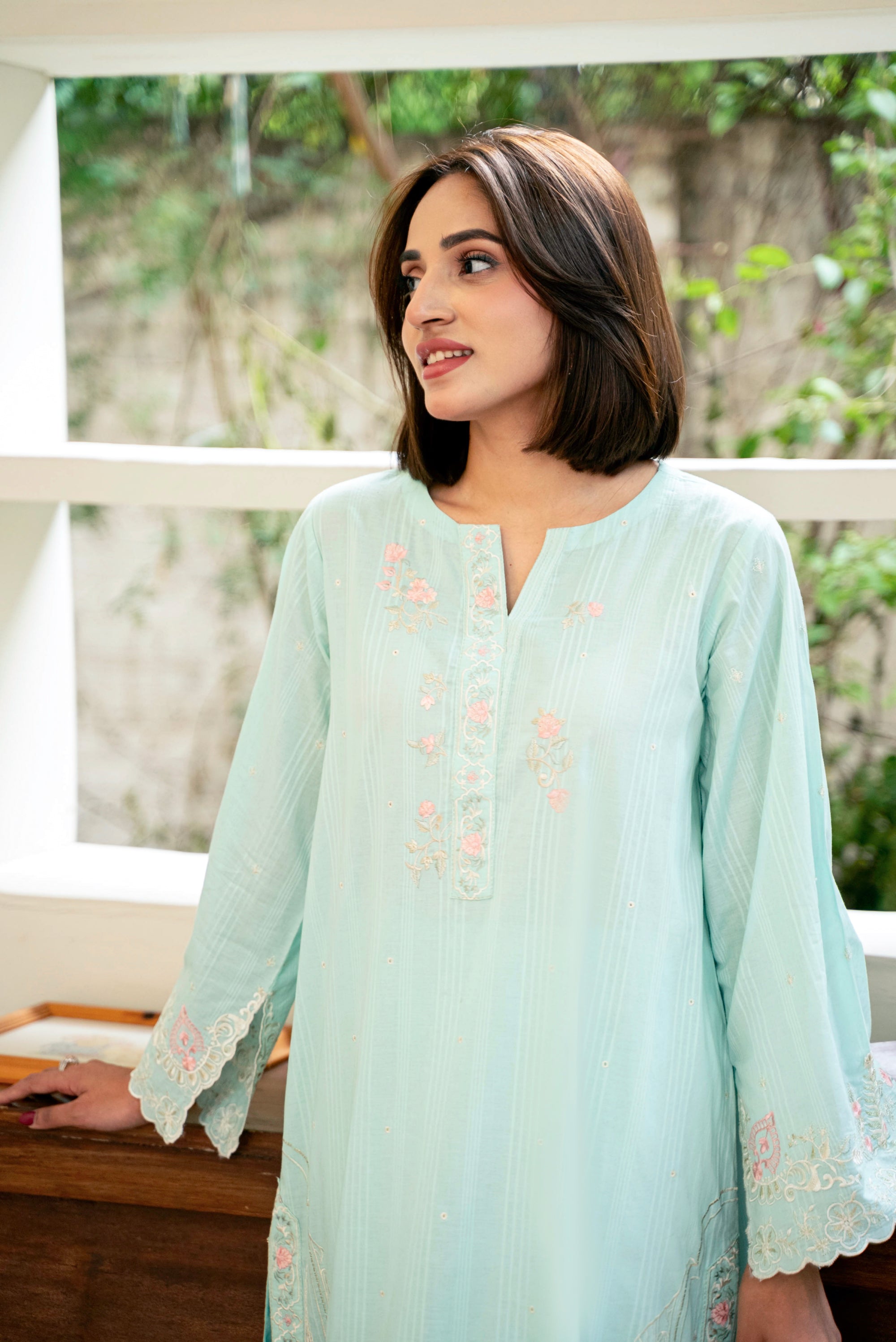 Lakhany Ready to wear Embroidered Co ords Women 2pcs