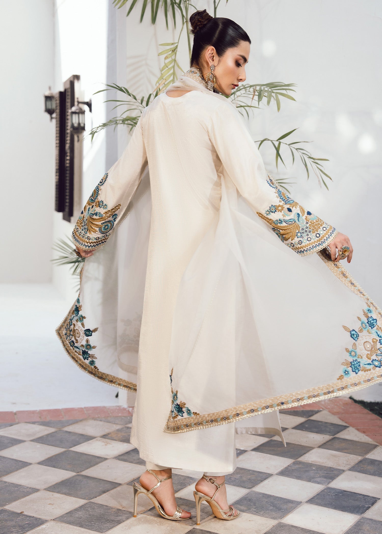 Rang-e-Haya Vintage (Ivory) Women 3pcs