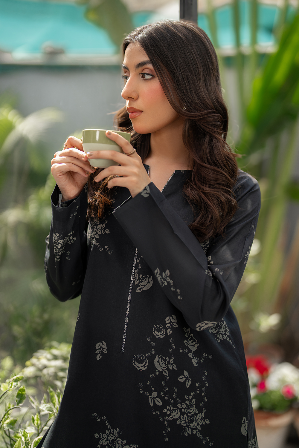 Esra Printed Silk Lawn DL 25 07 Women 2pcs