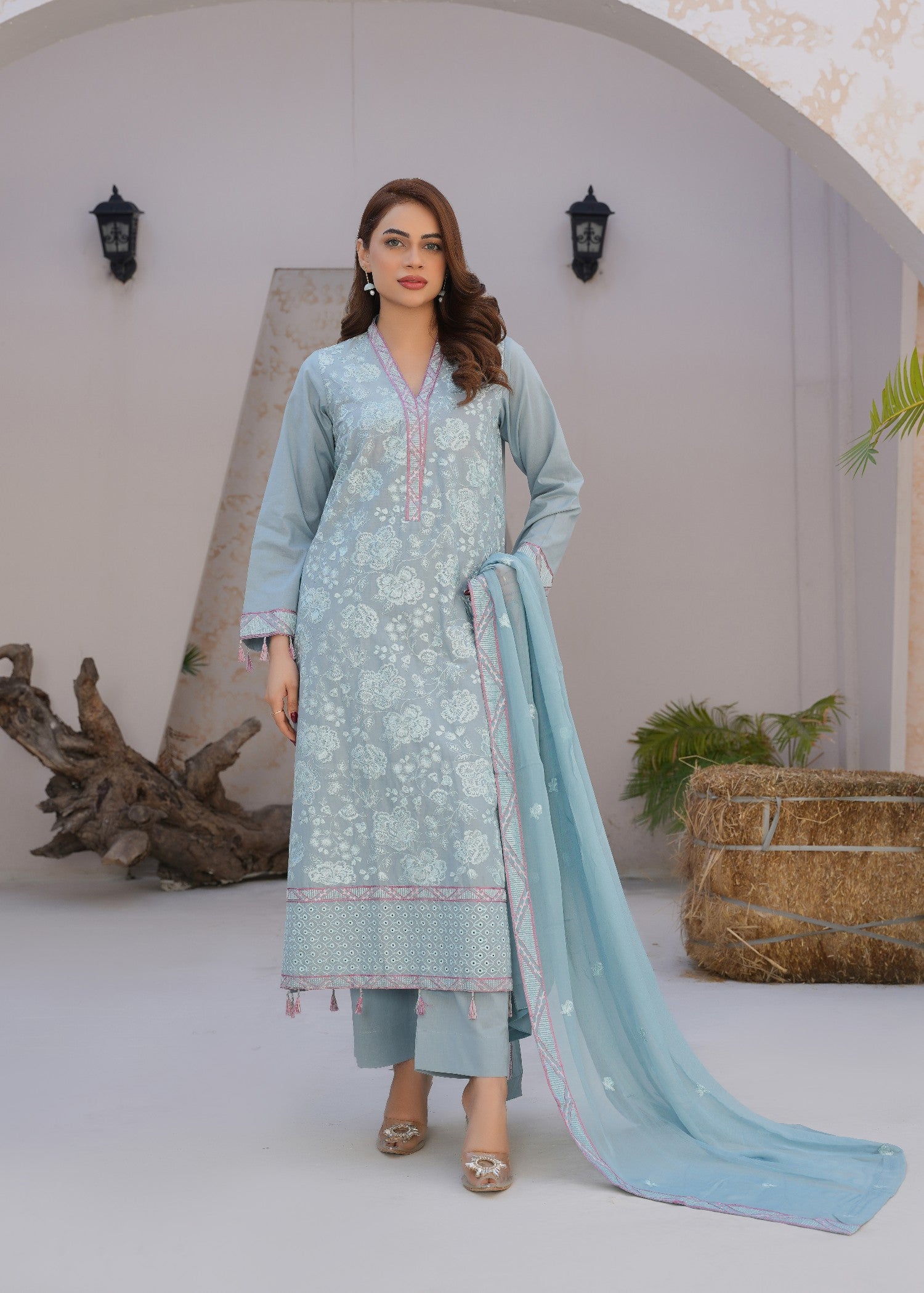 Minsa Boutique Rangeeniyaan A Celebration of Colors & Elegance Women 3pcs