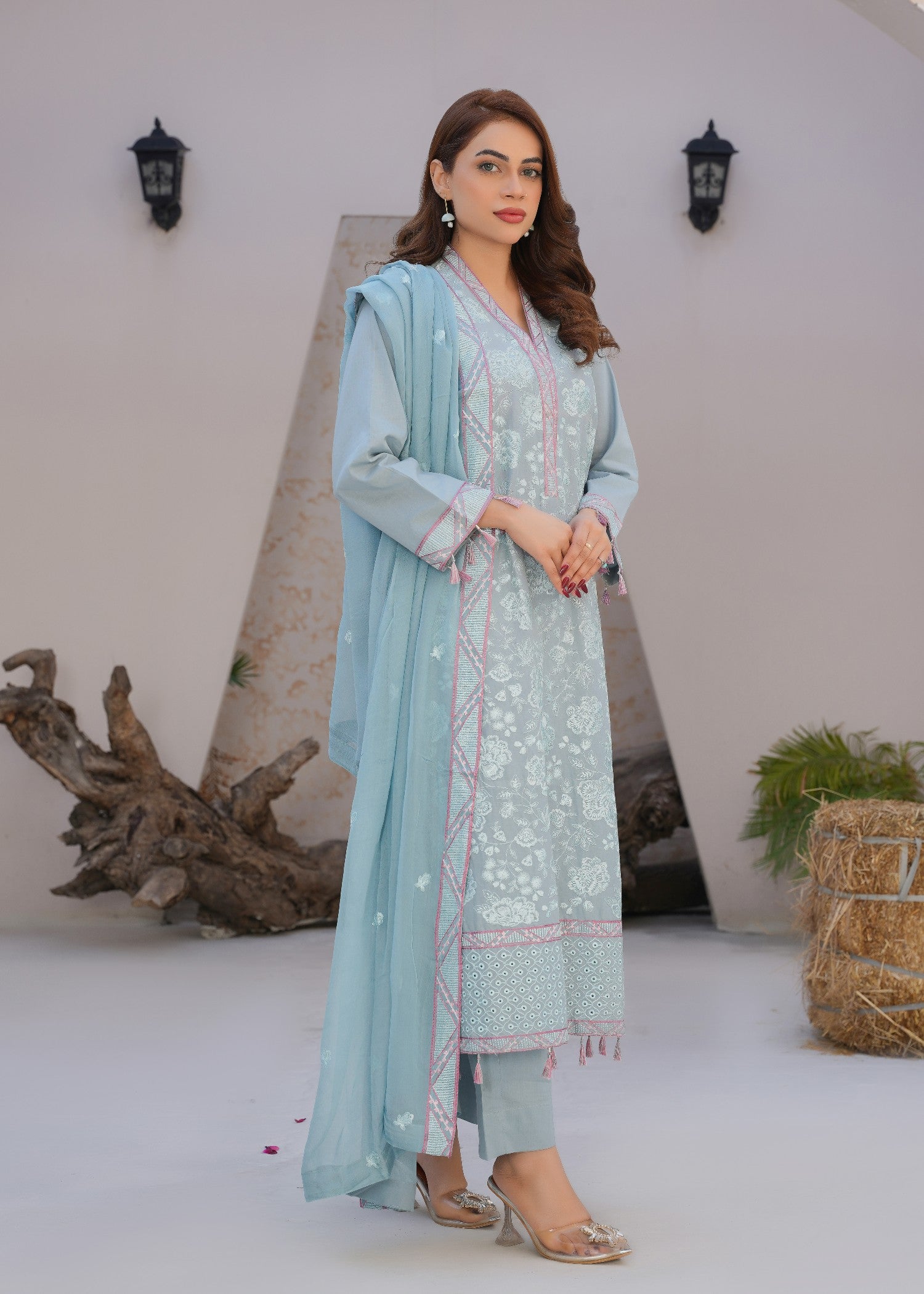 Minsa Boutique Rangeeniyaan A Celebration of Colors & Elegance Women 3pcs