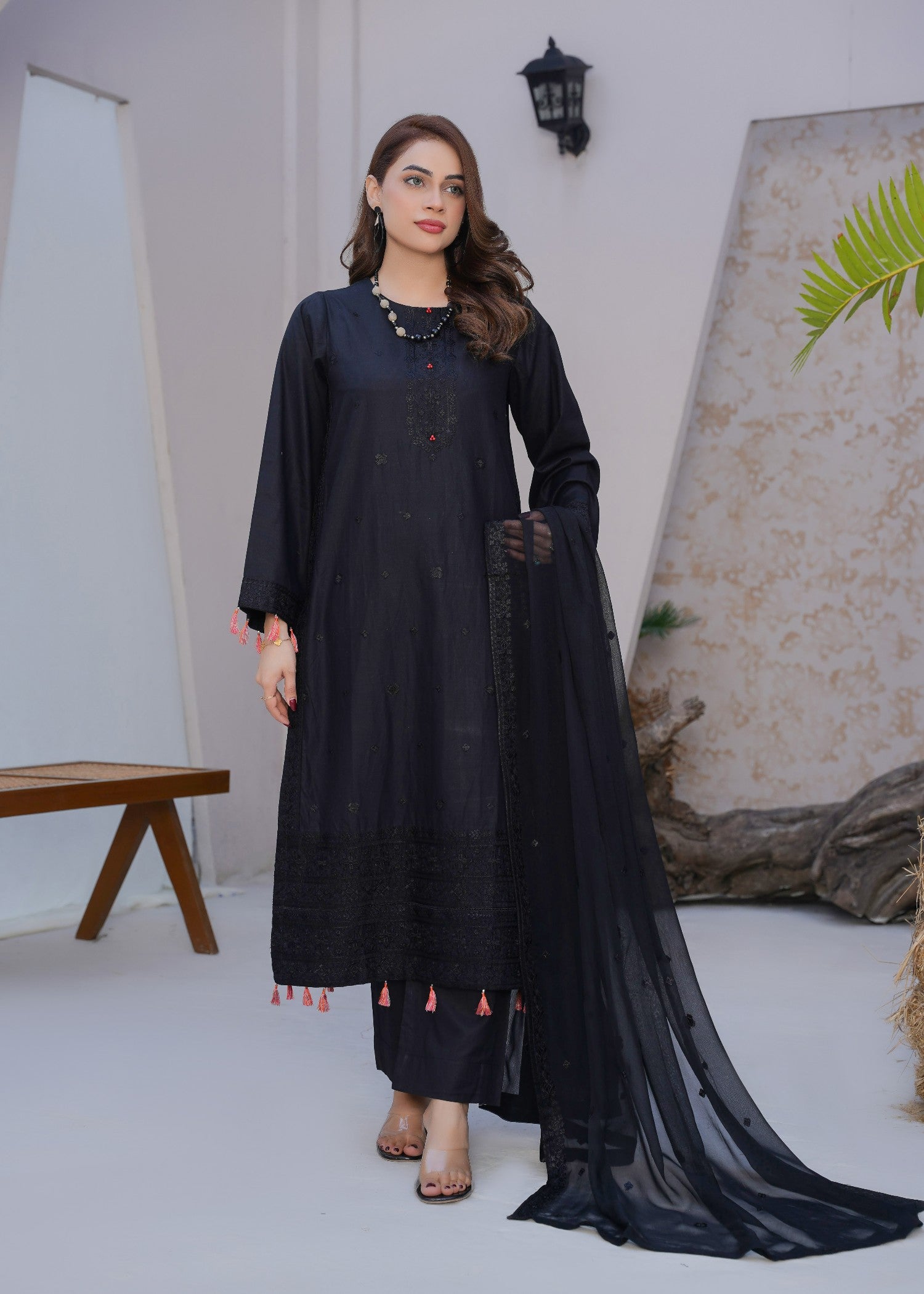 Minsa Boutique Nayaab – A Breath of Summer Elegance Women 3pcs