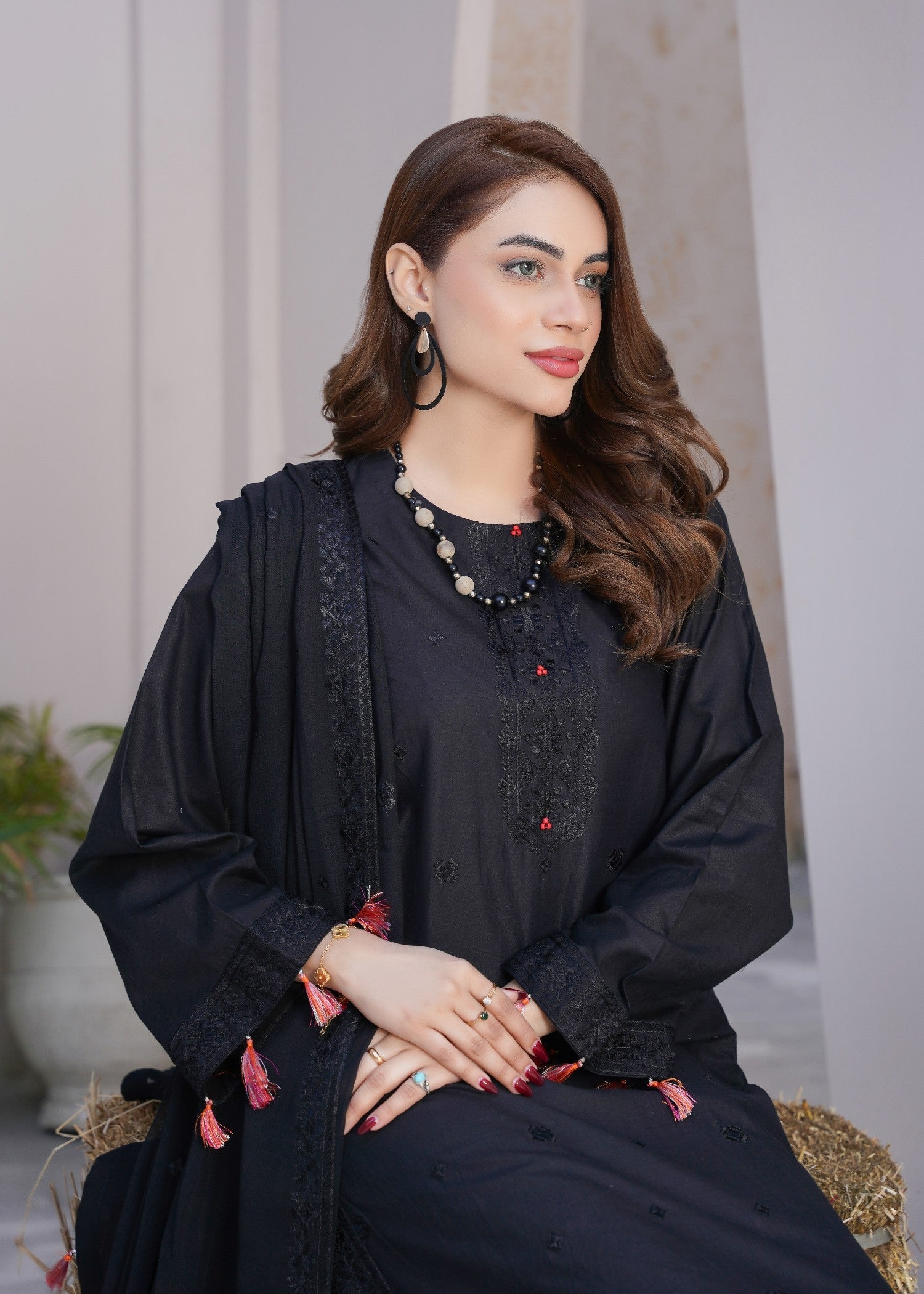 Minsa Boutique Nayaab – A Breath of Summer Elegance Women 3pcs