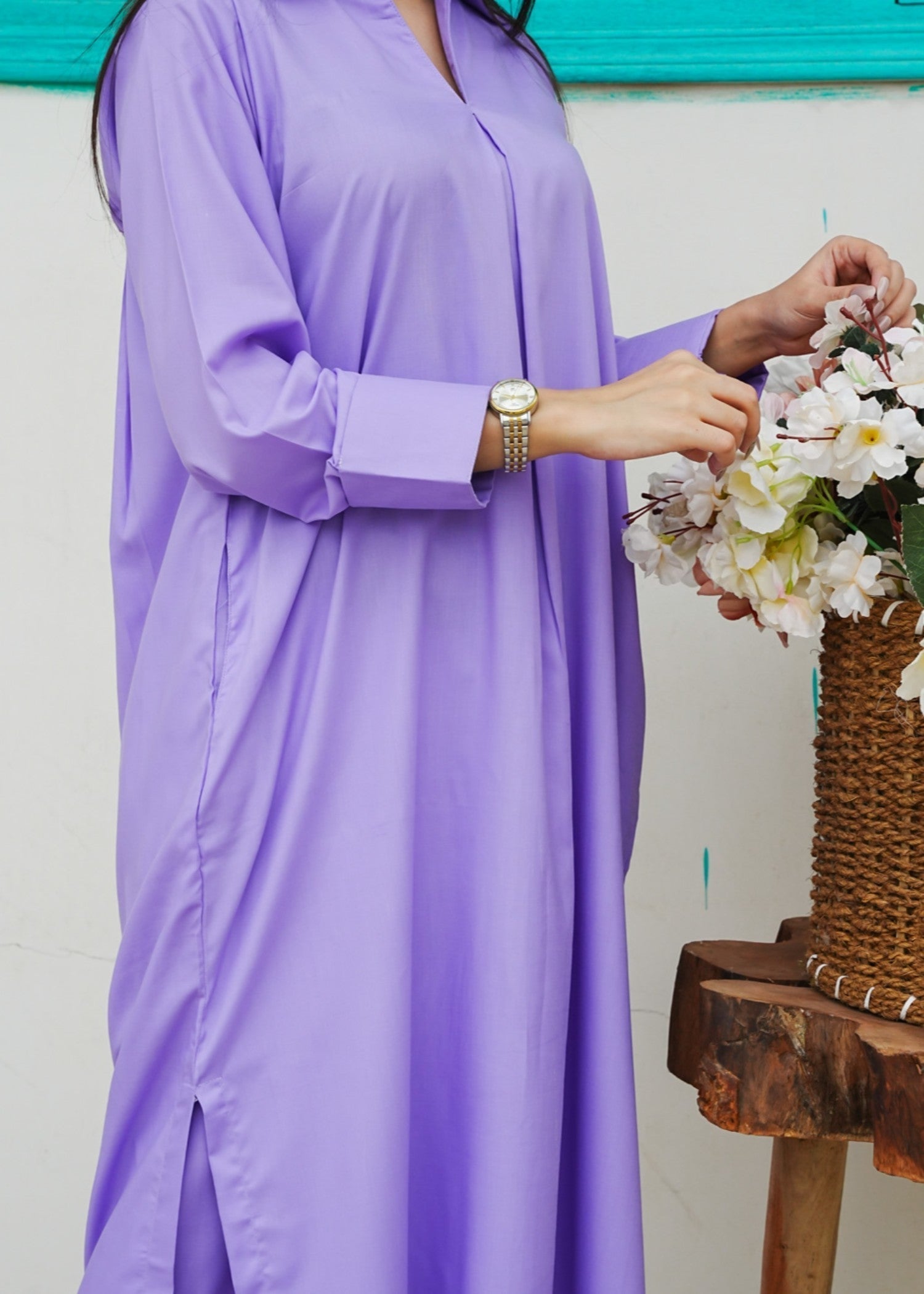 Tng (The Next Generation) Saya Co Ord Set | Lavender Women 2pcs