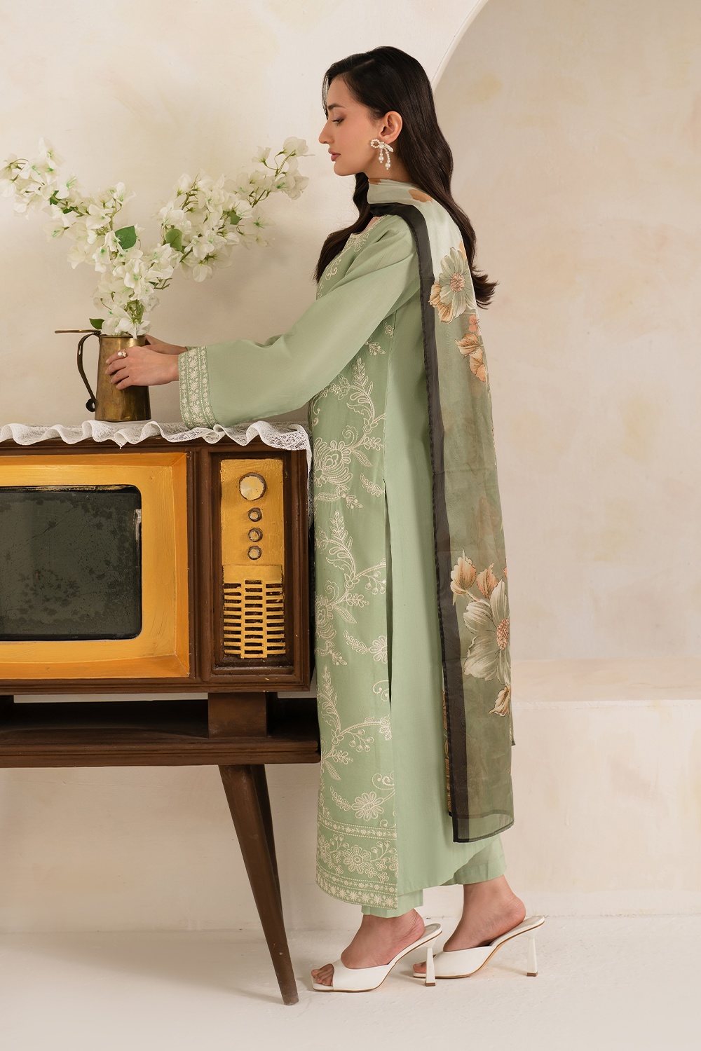 Esra Embroidered Lawn MJ 25 04 Women 3pcs