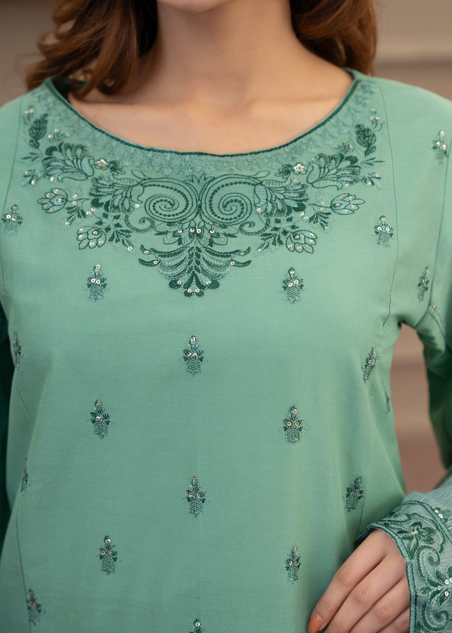 Waniya Awais WAL 30 Lawn Stitched Women 3pcs