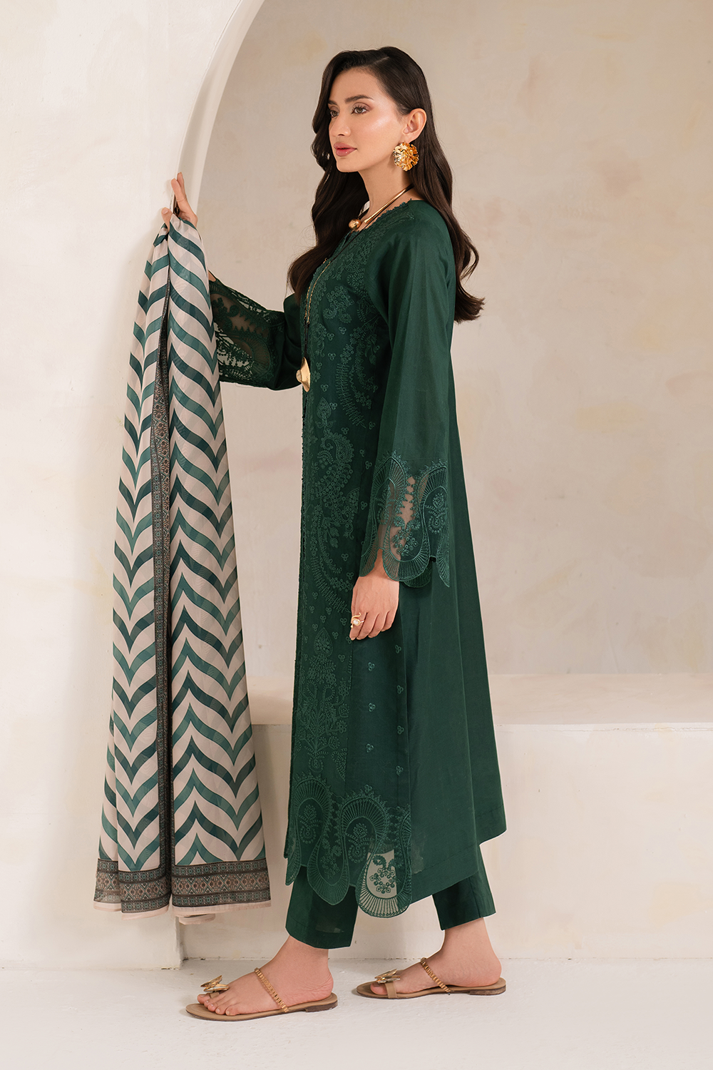 Esra Embroidered Lawn MJ 25 03 Women 3pcs