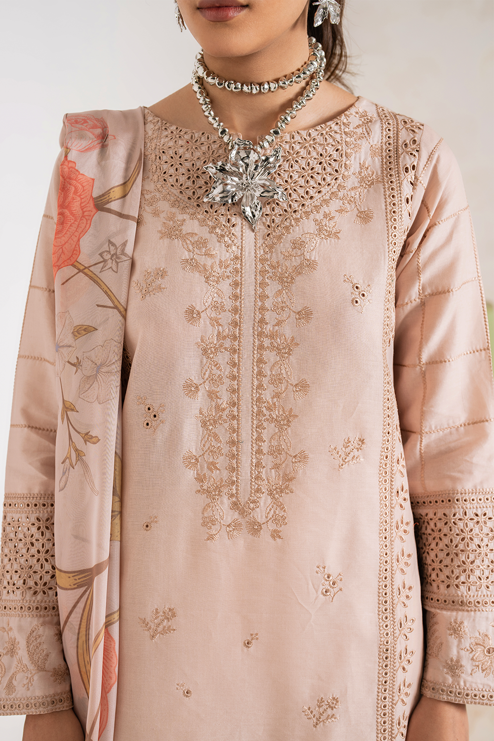 Esra Embroidered Lawn MJ 25 02 Women 3pcs