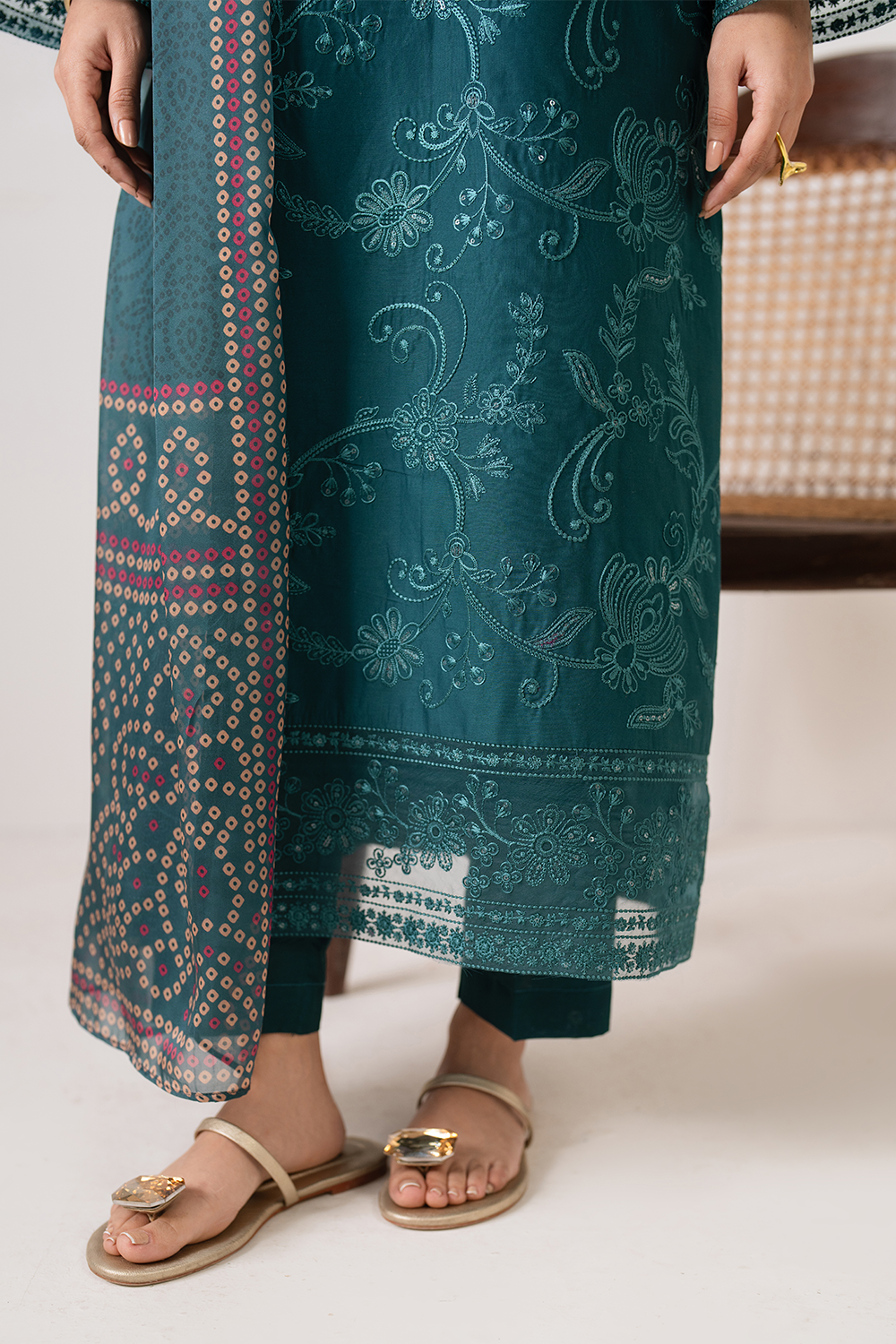 Esra Embroidered Lawn MJ 25 01 Women 3pcs