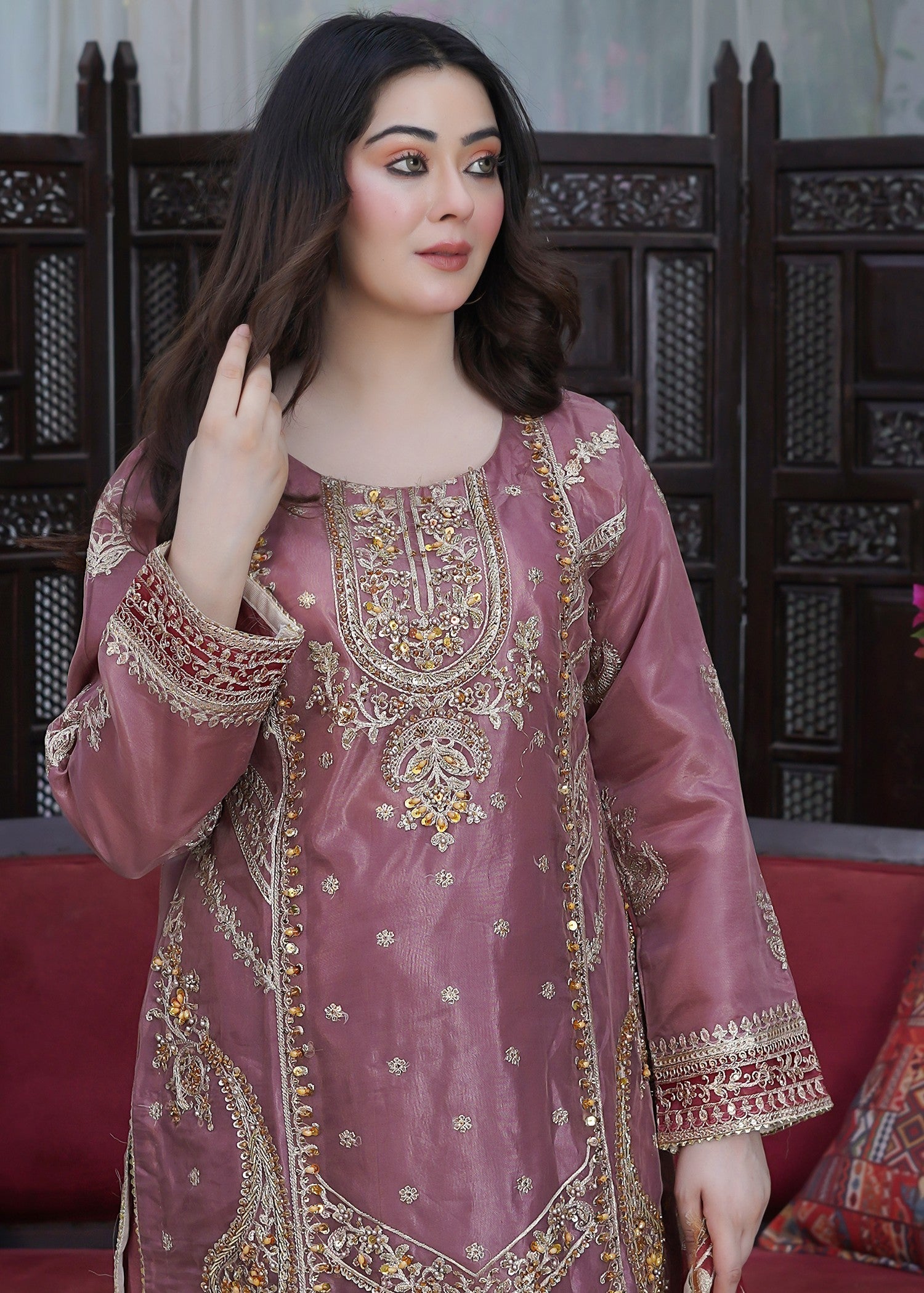 Waniya Awais WAS 19 (B) Stitched Women 3pcs