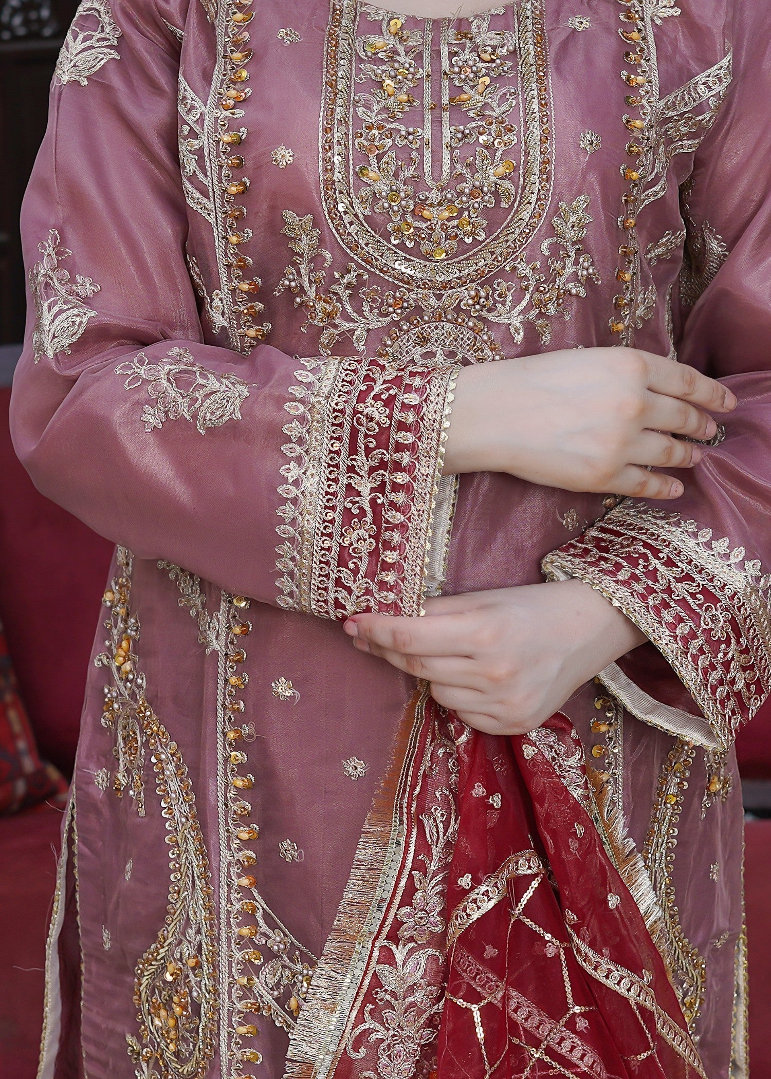 Waniya Awais WAS 19 (B) Stitched Women 3pcs