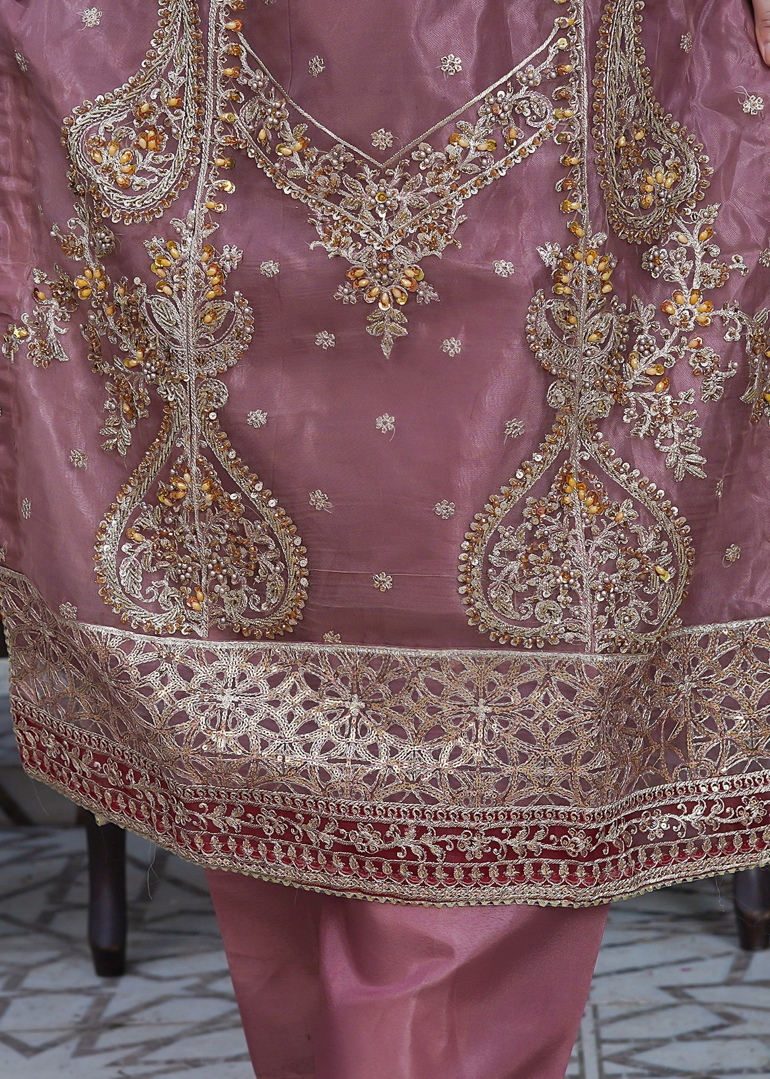 Waniya Awais WAS 19 (B) Stitched Women 3pcs