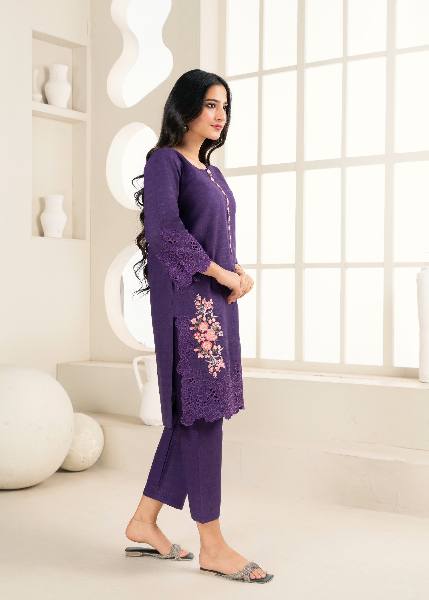 Shefoze Clothing zeenat anarkali Women 2pcs