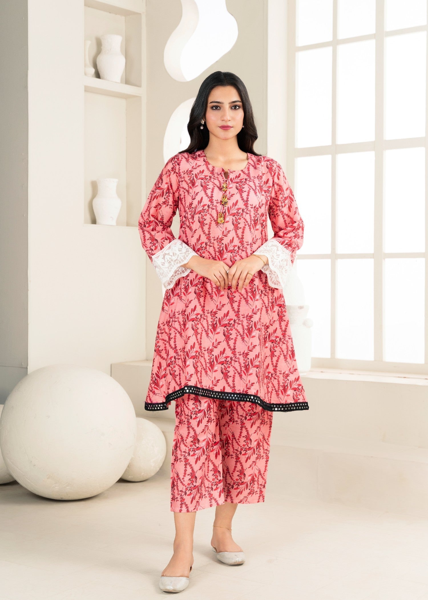 Shefoze Clothing heer frock anarkali Women 2pcs