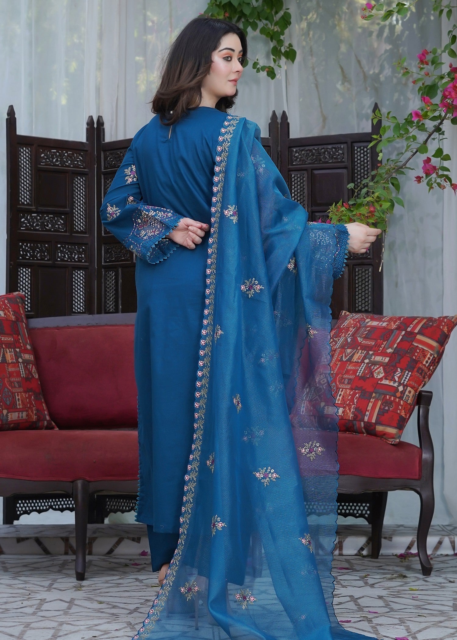 Waniya Awais WAL 56 Stitched Women 3pcs