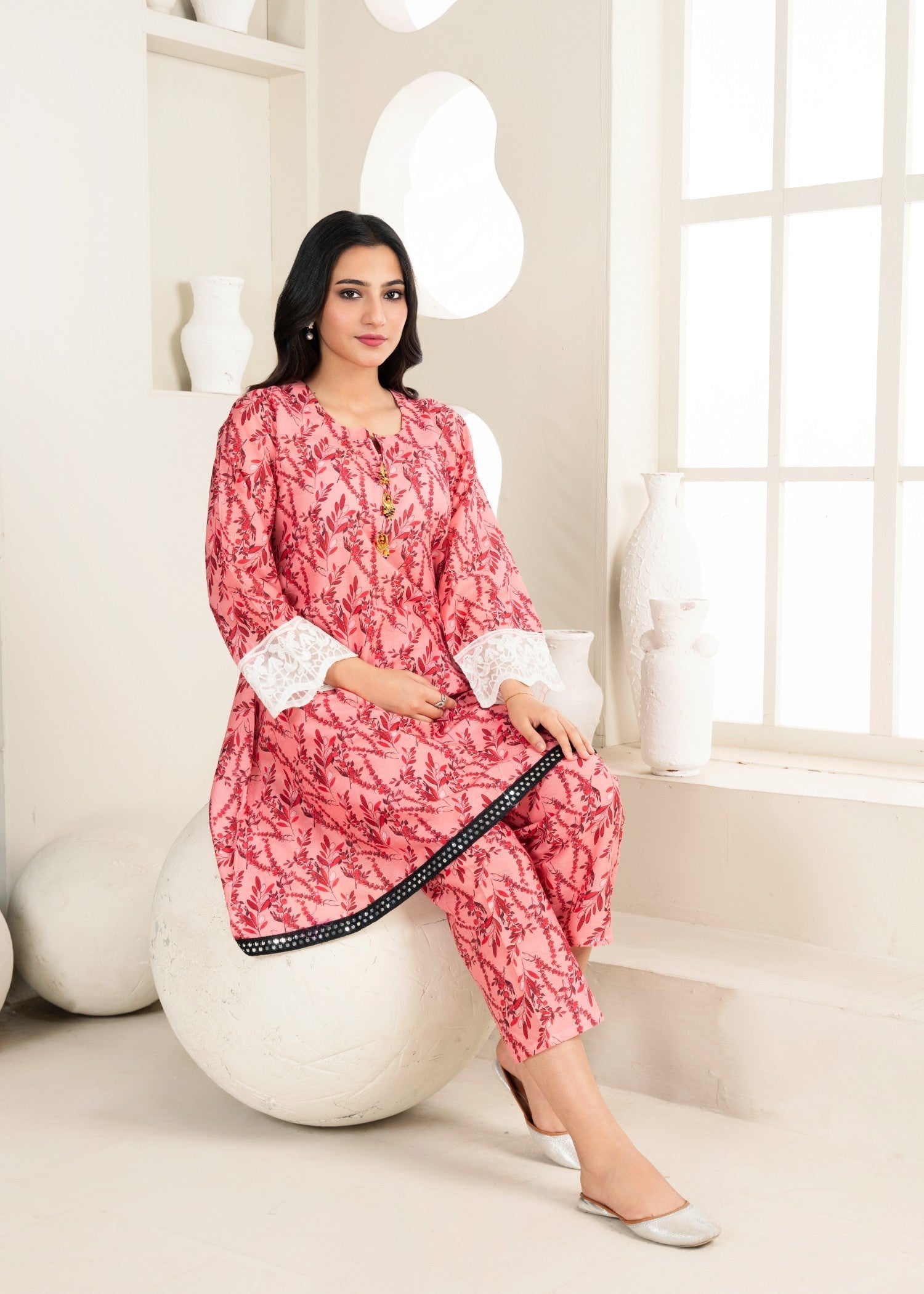 Shefoze Clothing heer frock anarkali Women 2pcs