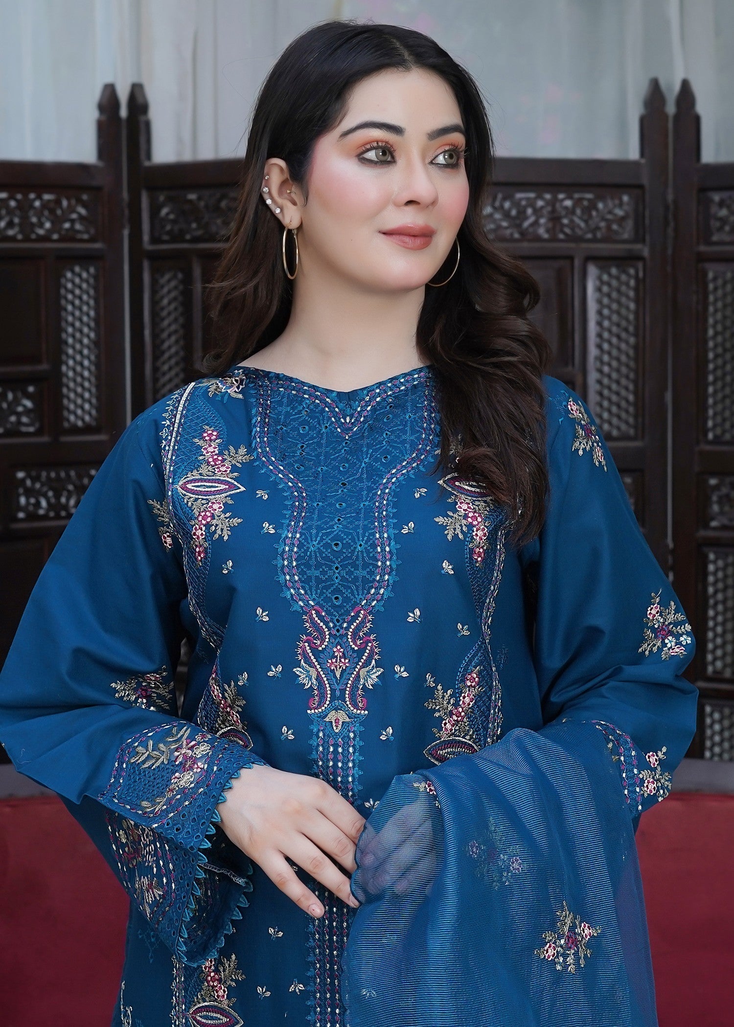 Waniya Awais WAL 56 Stitched Women 3pcs