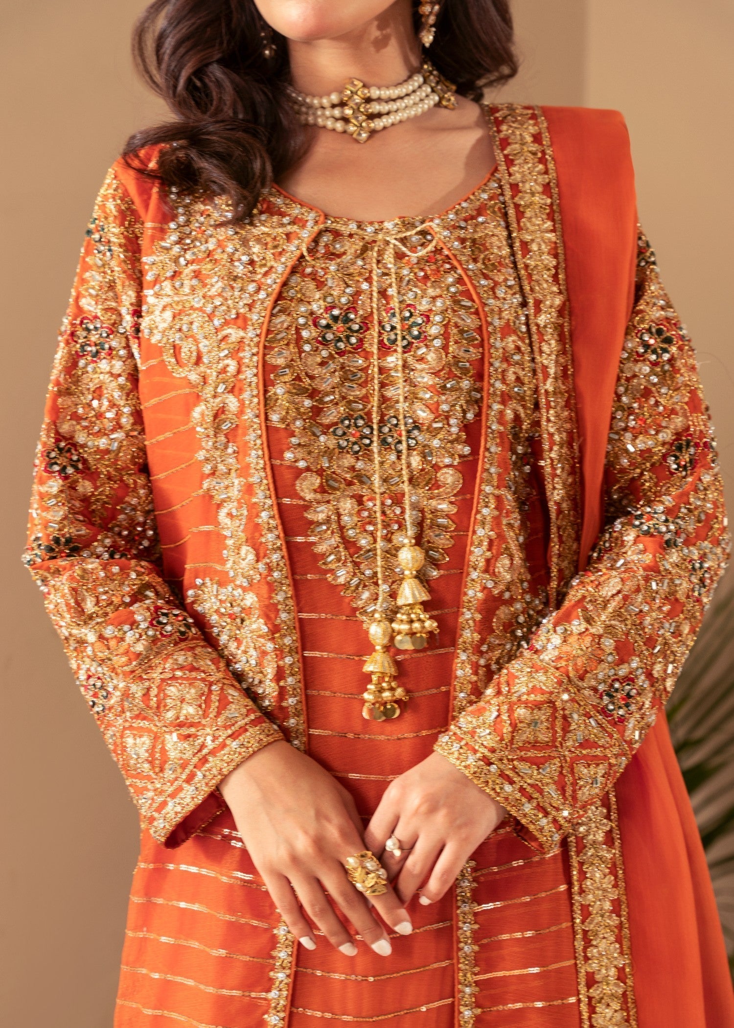 Four Season Boutique ZAFRAAN RUST Women 3pcs