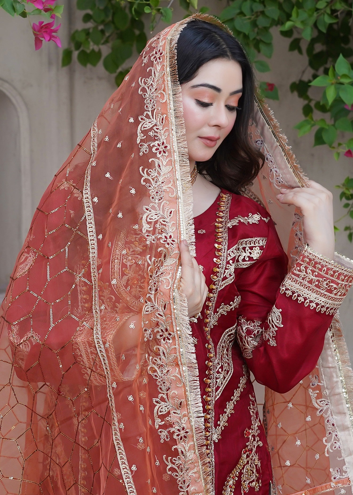 Waniya Awais WAS 19 Stitched Women 3pcs