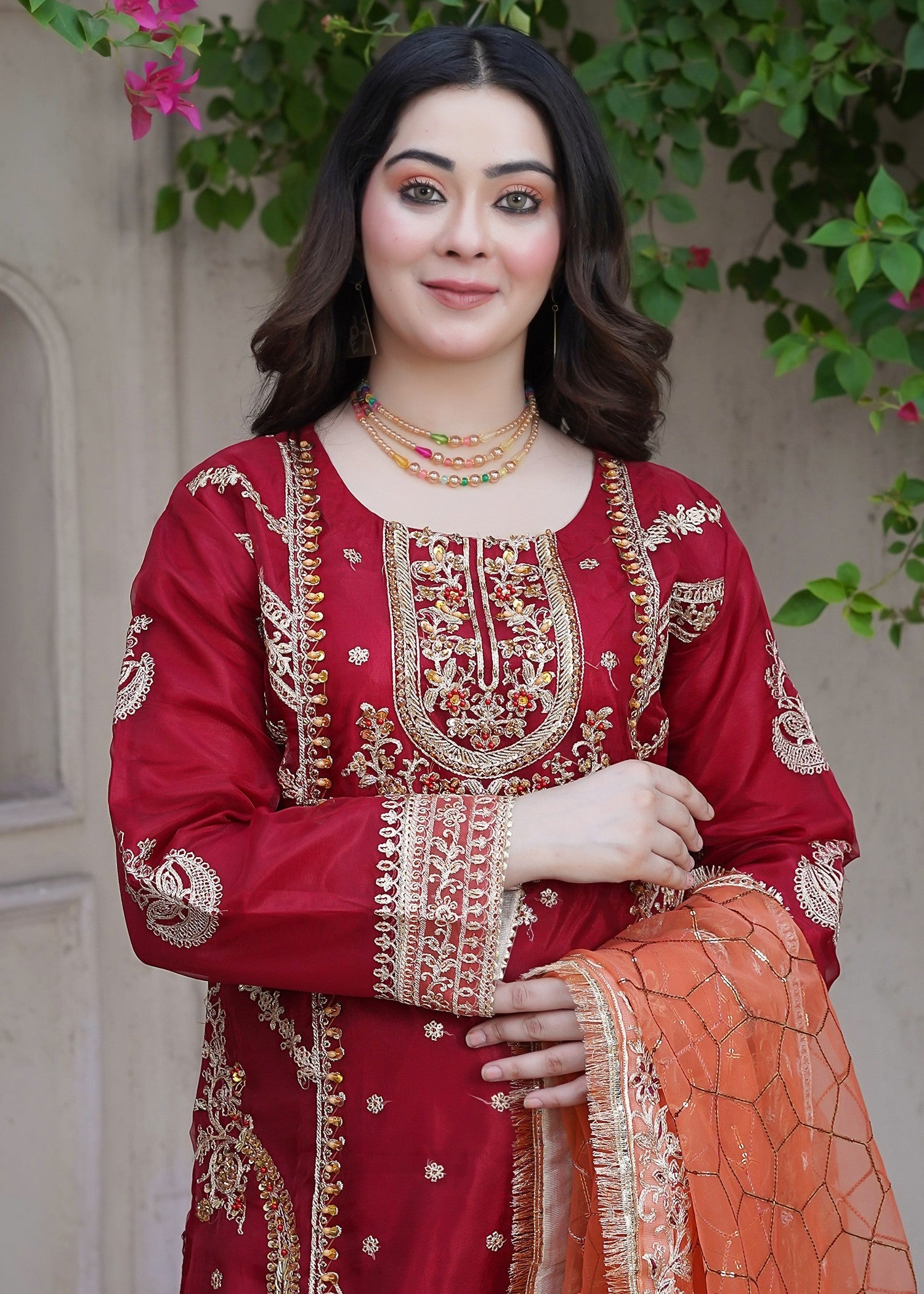 Waniya Awais WAS 19 Stitched Women 3pcs