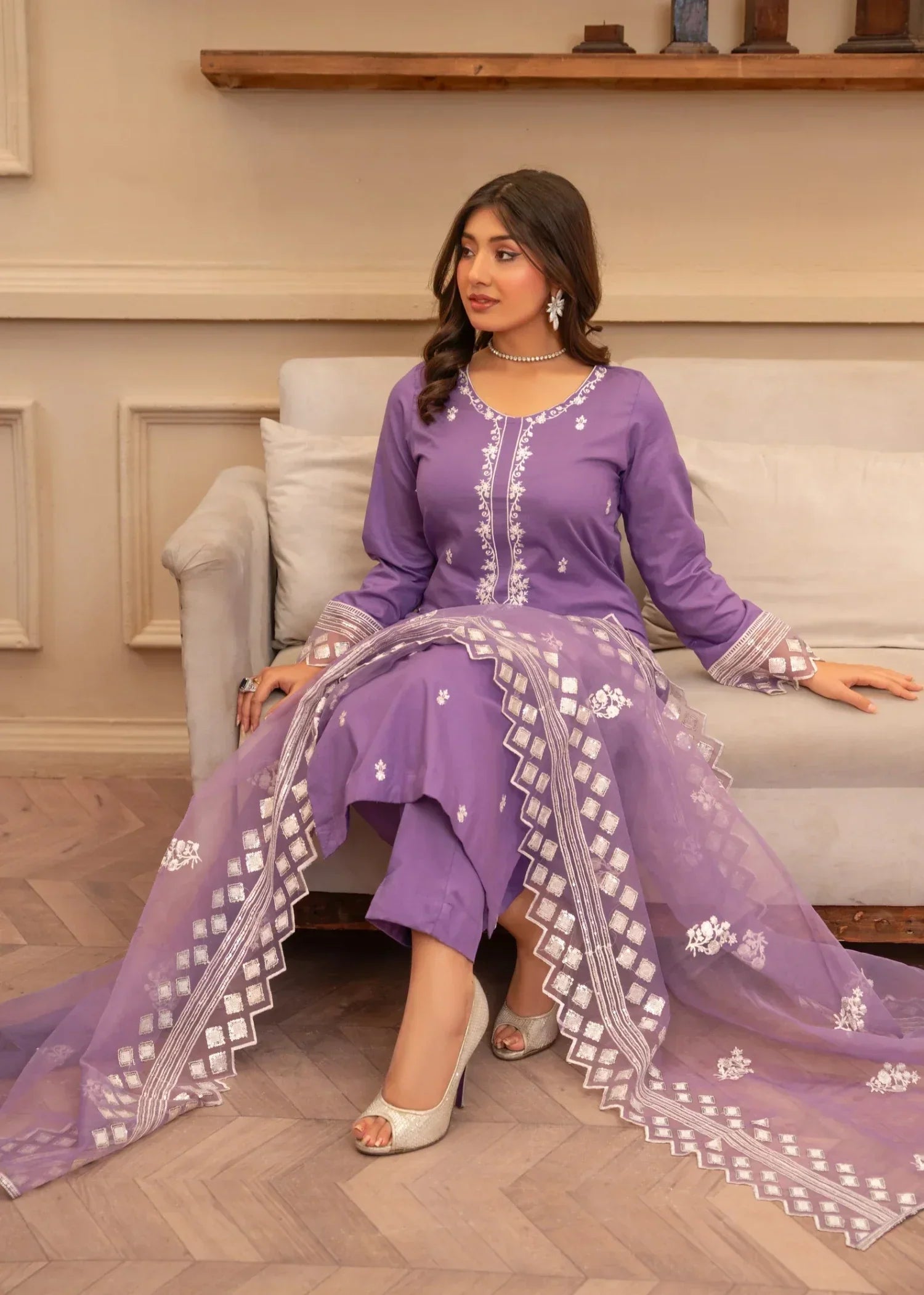 Akhrot Clothing Urooj Women 3pcs