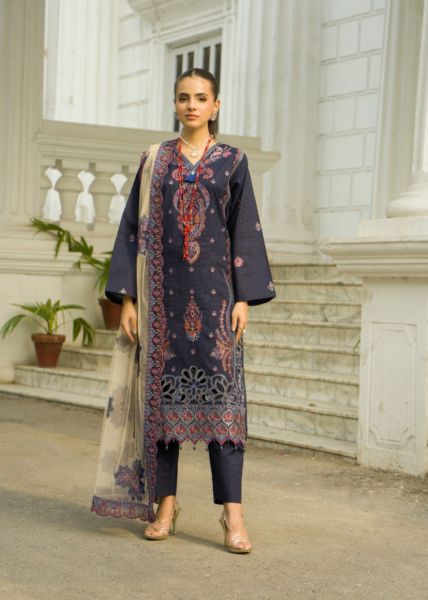 Mah-e-Rooh ZR 6061 R07 Women 3pcs