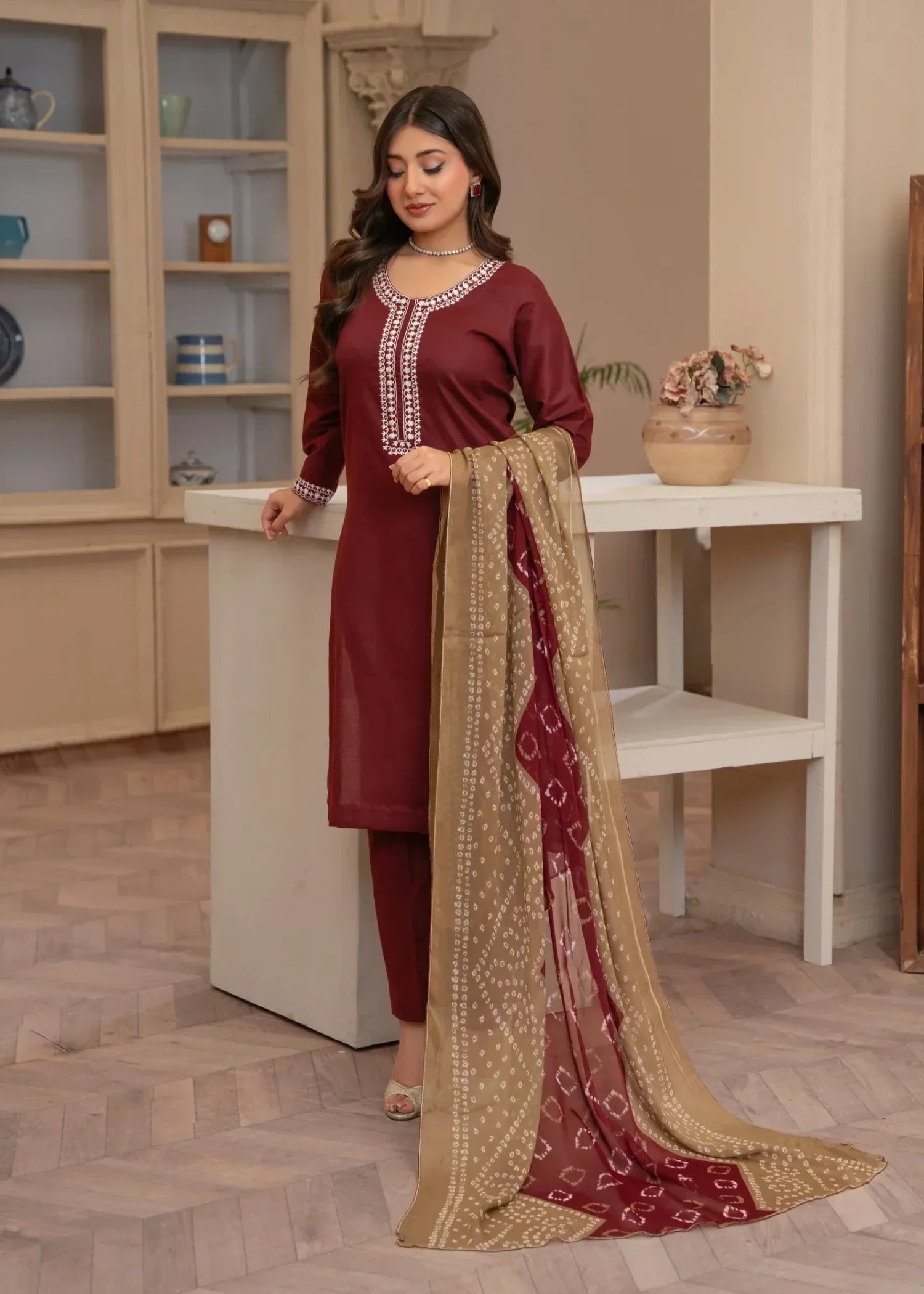 Akhrot Clothing Mehtab Women 3pcs