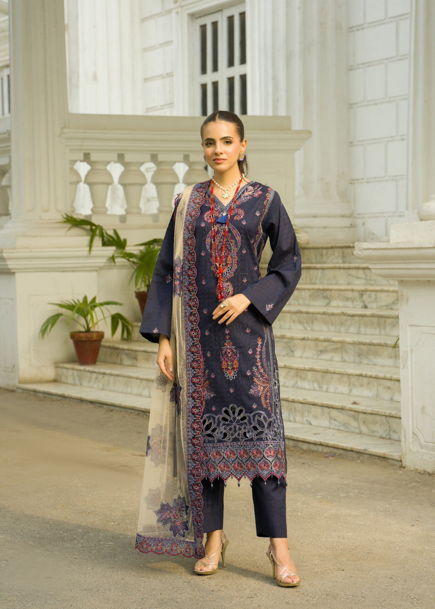 Mah-e-Rooh ZR 6061 R07 Women 3pcs