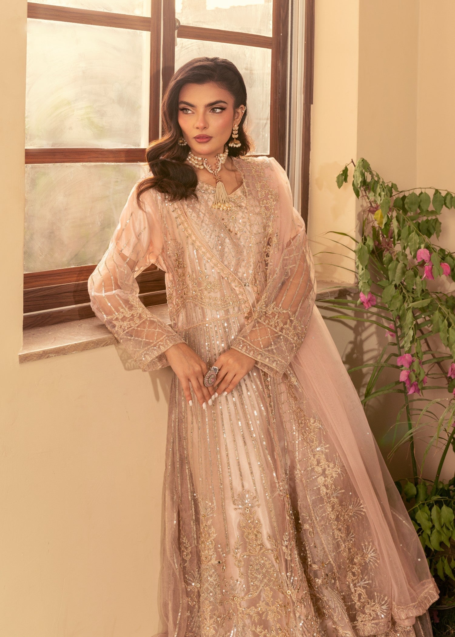 Four Season Boutique AYAT LIGHT PEACH Women 3pcs